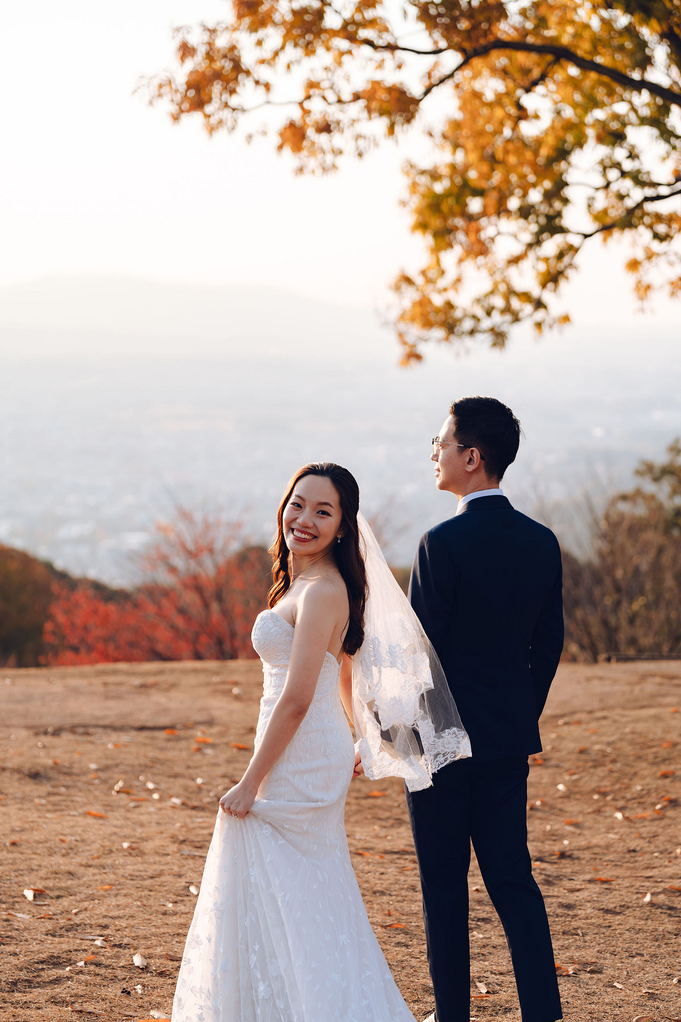 Kyoto Pre-Wedding Photoshoot | Kamo River, Nara Deer Park & Mt. Wakakusa at Mt. Wakakusa pre-wedding photo