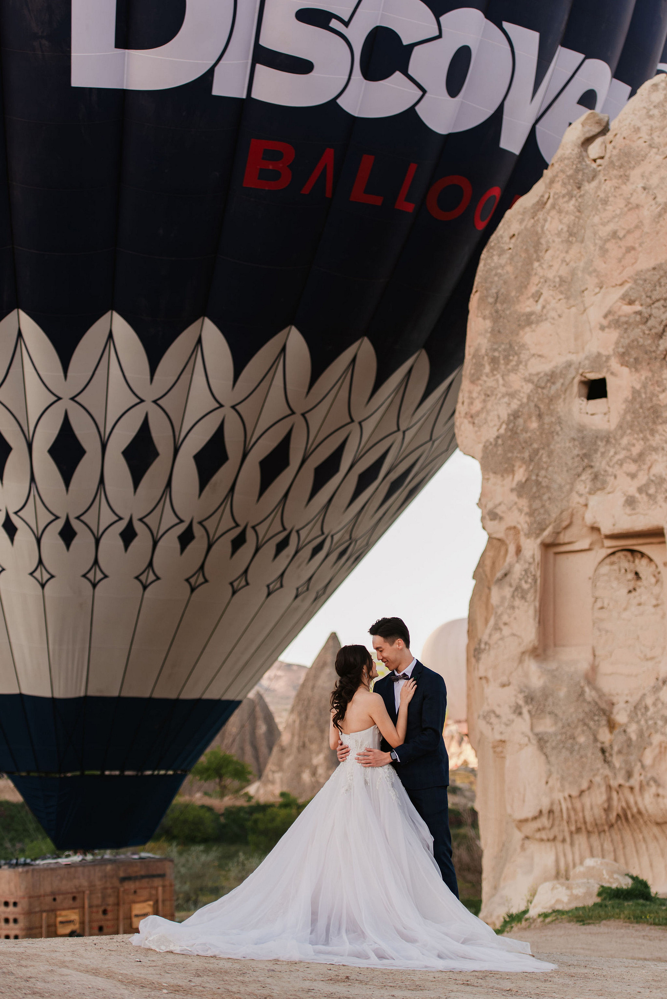 Cappadocia Pre-Wedding Photoshoot | Love Valley, Rooftop Terrace, Horse Ranch & Canyon at Valley pre-wedding photo