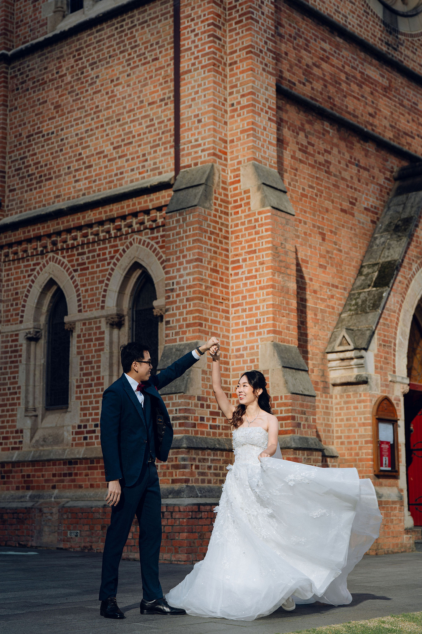 Perth Pre-Wedding Photoshoot | State Buildings & Wanneroo Pines at State Buildings pre-wedding photo