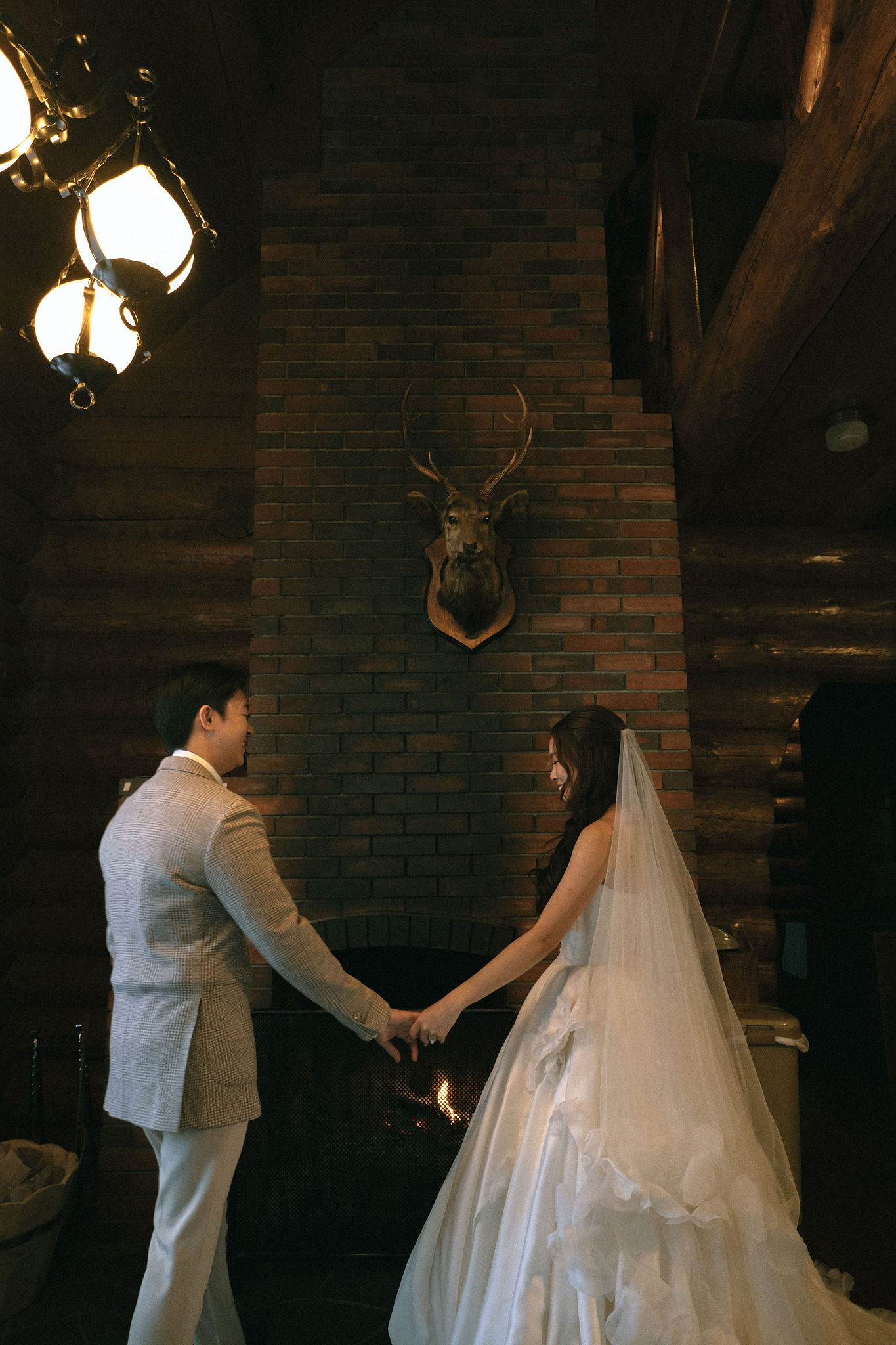 Hokkaido Pre-Wedding Photoshoot | Birch Forest, Rusutsu Resort & Hirafu Village at Rusutsu Resort pre-wedding photo