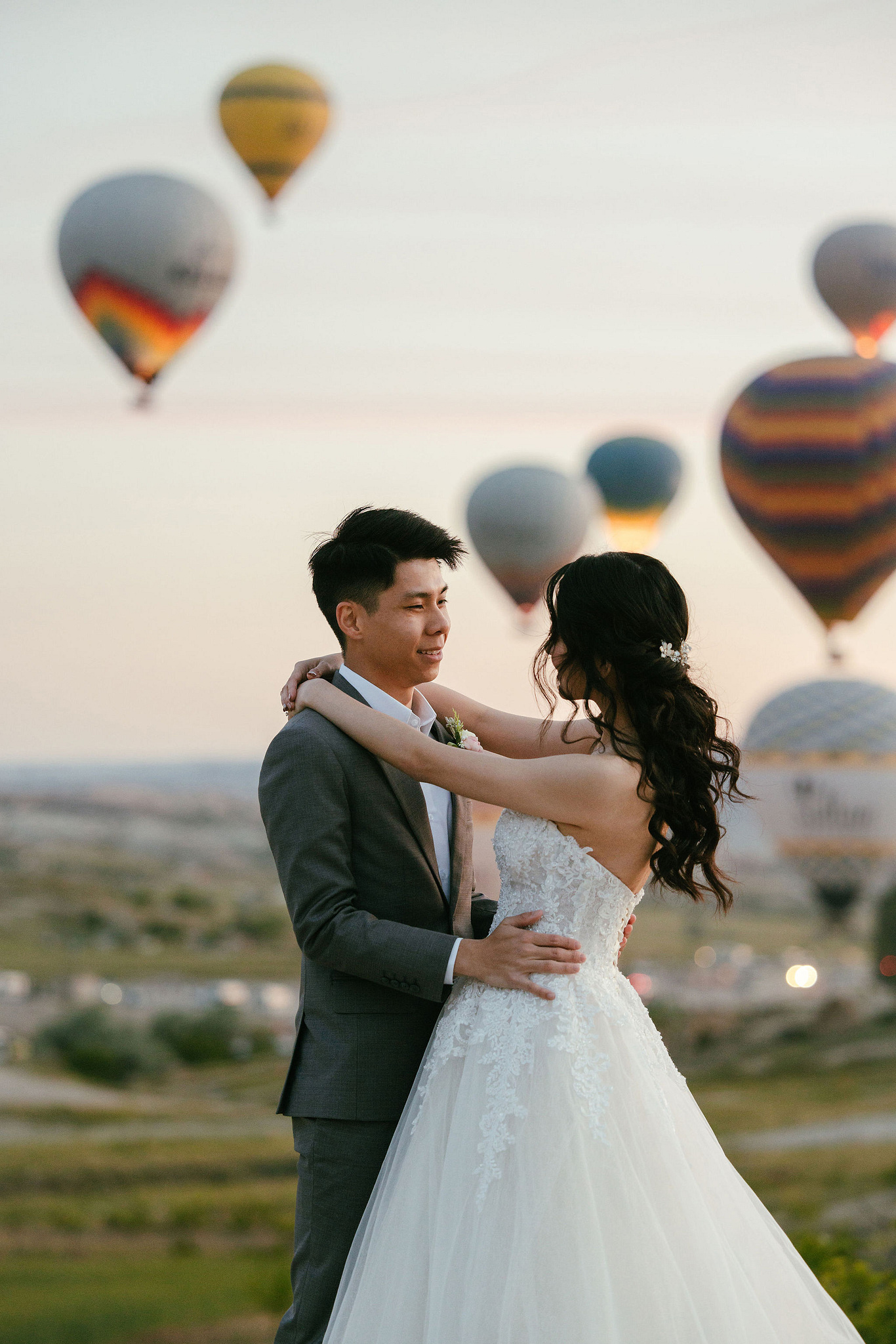 Cappadocia Pre-Wedding Photoshoot | Love Valley, Horse Ranch, Slot Canyons & Pigeon Valley at Love Valley pre-wedding photo