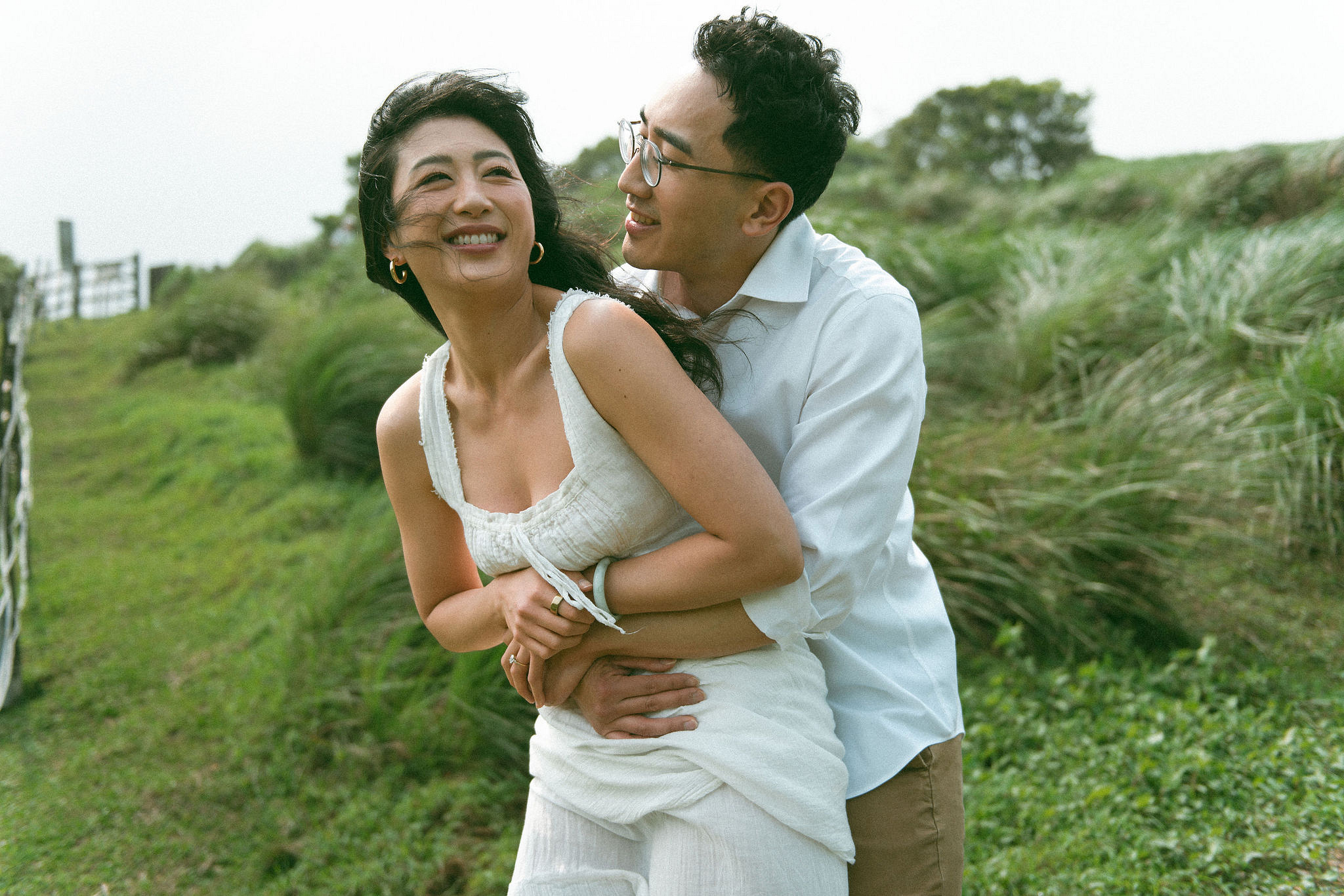 Taiwan Pre-Wedding Photoshoot | Cafe Chamber, Yangmingshan & Huaxi Street Night Market at Yangmingshan pre-wedding photo