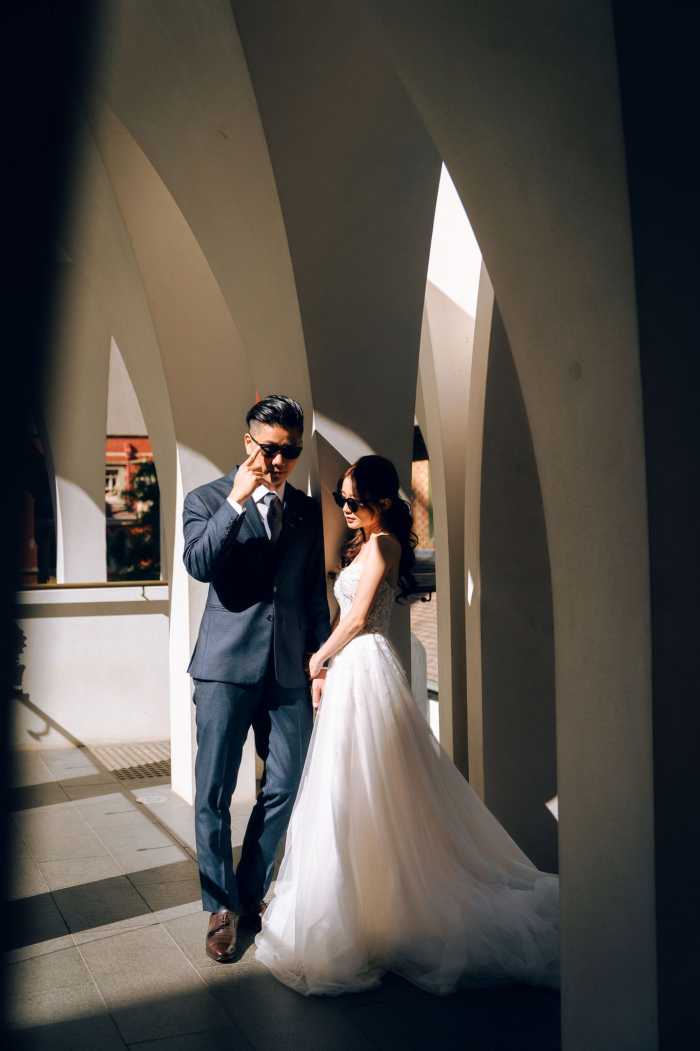 Perth Pre-Wedding Photoshoot | Lancelin, State Buildings & UWA at State Buildings pre-wedding photo