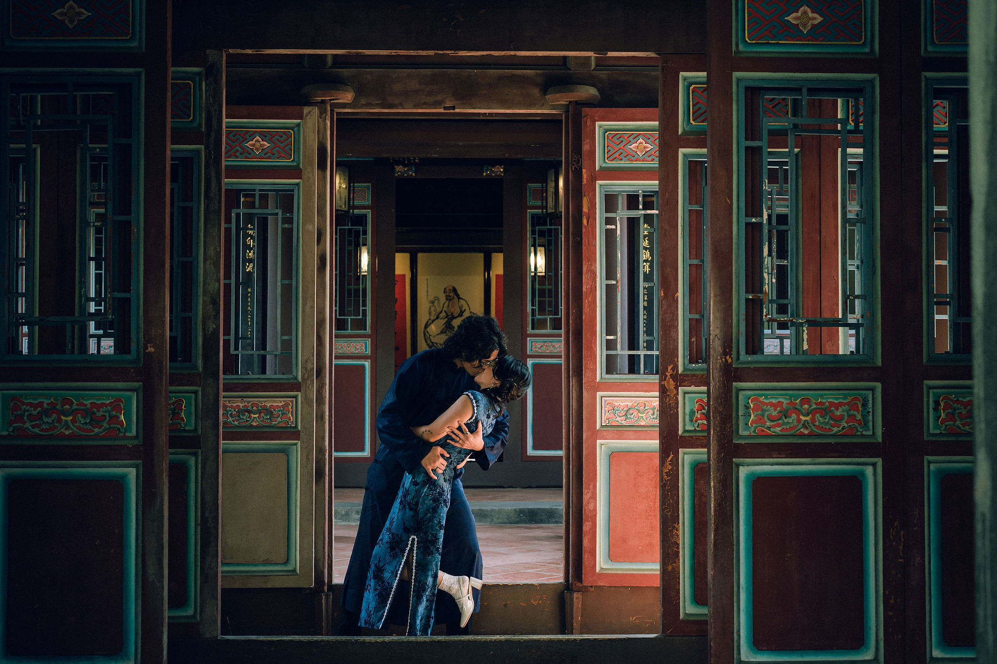 Taiwan Pre-Wedding Photoshoot | Lin Family Mansion, Dadaocheng & Yangmingshan at Lin Family Mansion pre-wedding photo