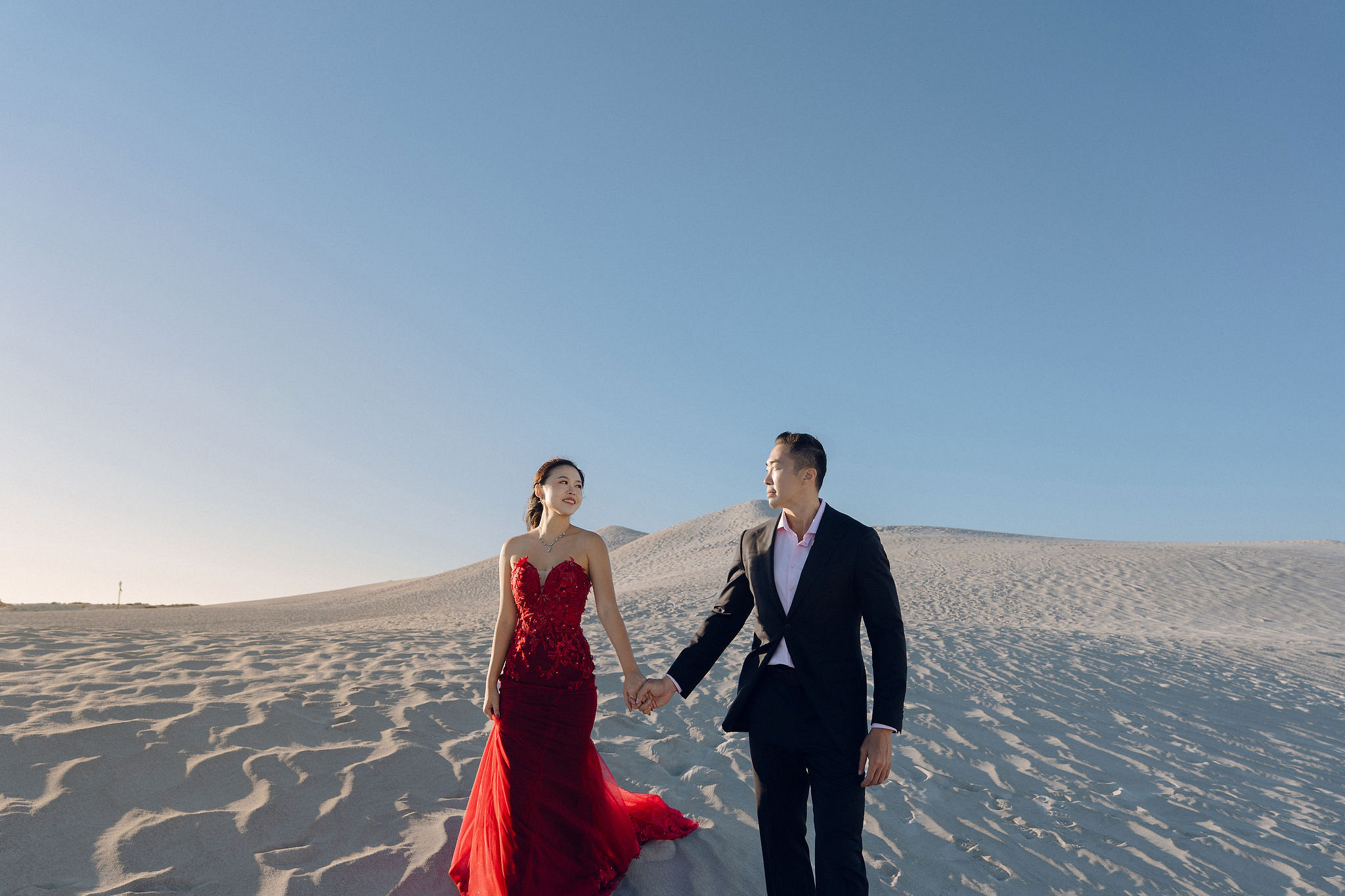 Perth Pre-Wedding Photoshoot | Bell Rapids, Lancelin & Trigg Beach at Lancelin pre-wedding photo