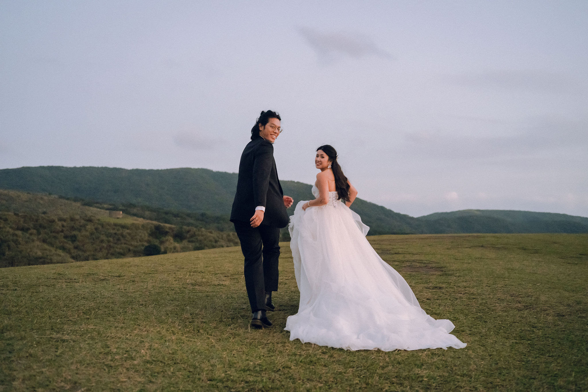 Taiwan Pre-Wedding Photoshoot | Lin Family Mansion, Dadaocheng & Yangmingshan at Yangmingshan pre-wedding photo