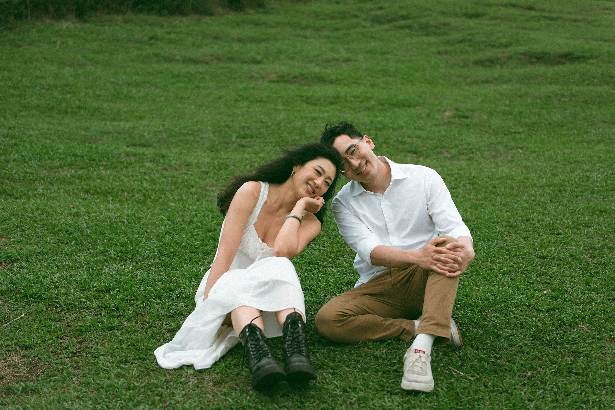 Taiwan Pre-Wedding Photoshoot | Cafe Chamber, Yangmingshan & Huaxi Street Night Market at Yangmingshan pre-wedding photo