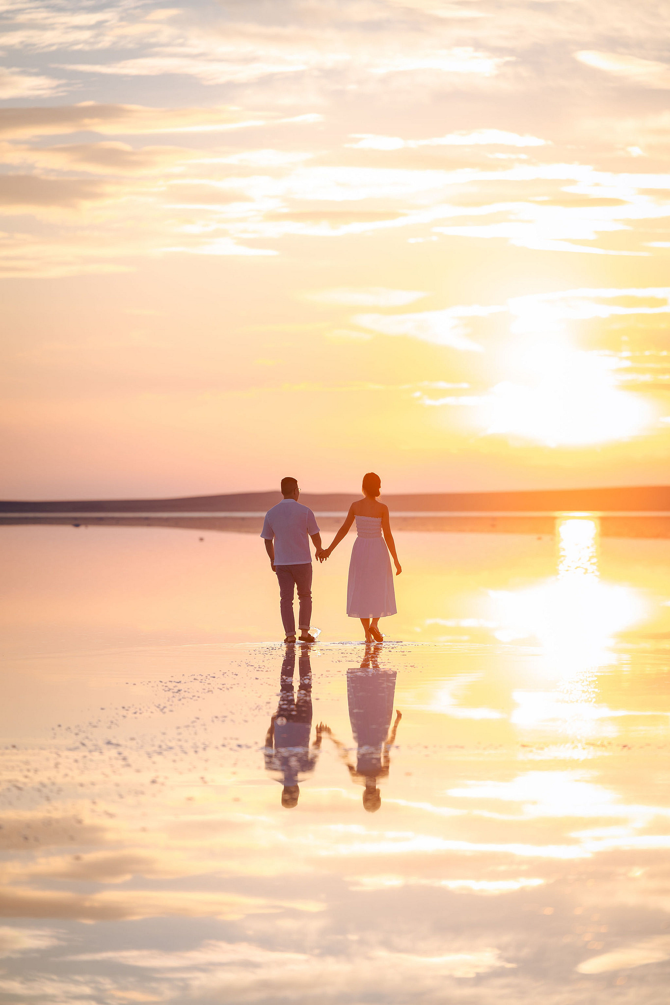 Cappadocia Pre-Wedding Photoshoot | Love Valley, Canyon, Lunar Cappadocian Hotel & Lake Tuz at Salt Lake pre-wedding photo