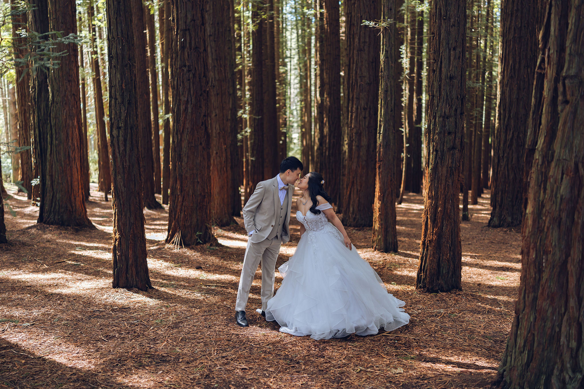 Melbourne Pre-Wedding Photoshoot | Redwood Forest, The Farm & Half Moon Bay at Redwood Forest pre-wedding photo