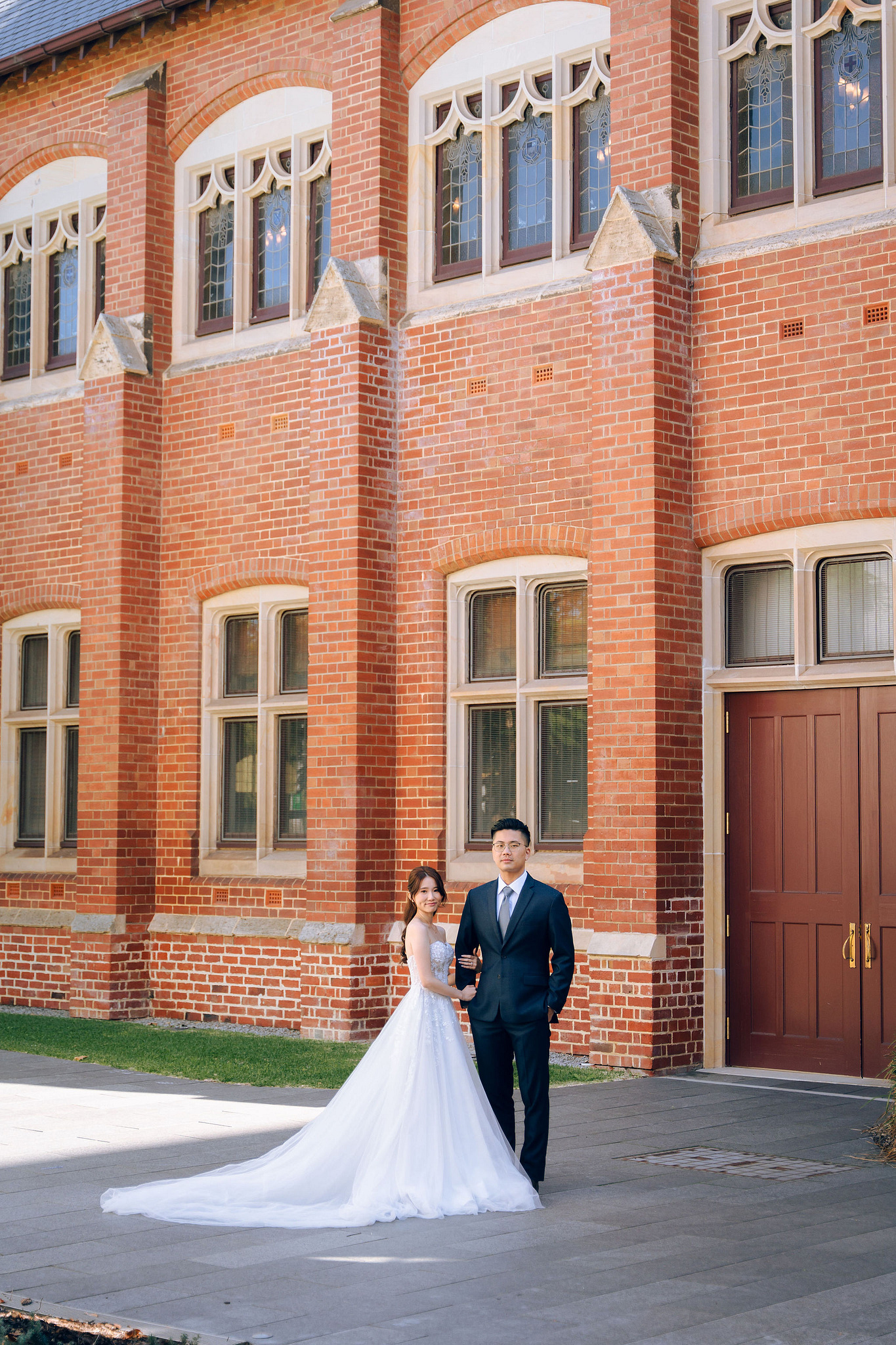 Perth Pre-Wedding Photoshoot | Lancelin, State Buildings & UWA at State Buildings pre-wedding photo
