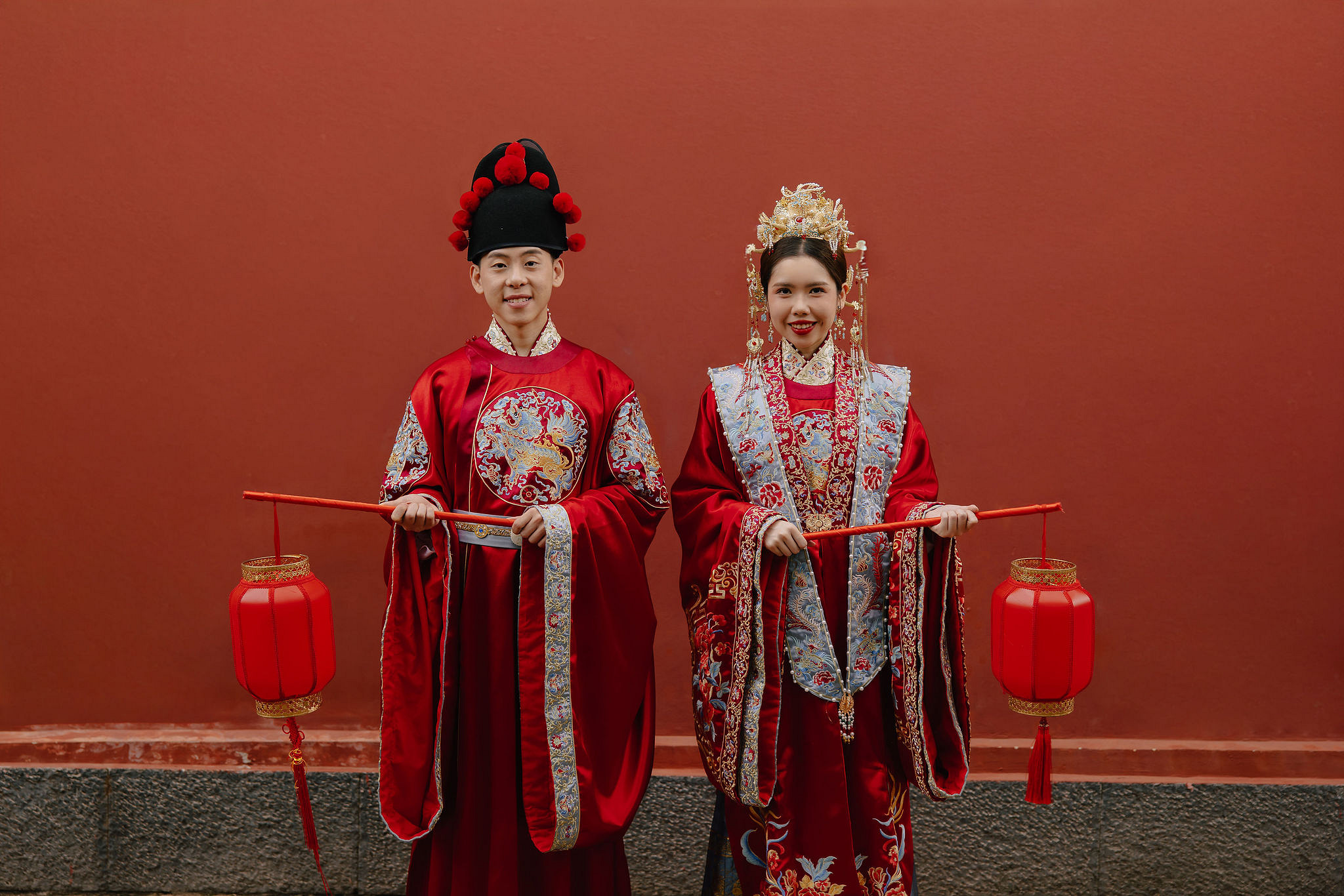 Yunnan Pre-Wedding Photoshoot Lijiang Dragon Jade Mountain Tribal Experience Ancient Town Hanfu at Yunnan Ancient Town pre-wedding photo