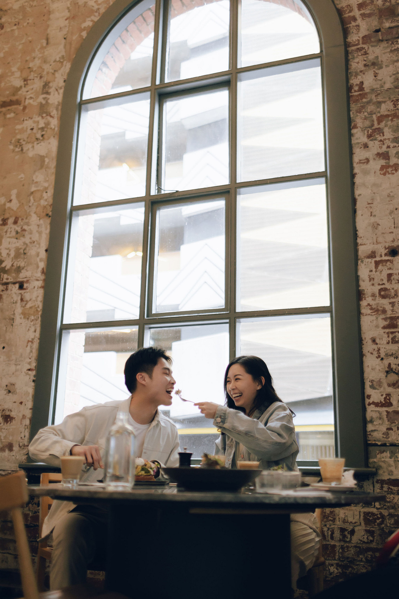Melbourne Pre-Wedding Photoshoot | Redwood Forest, Higher Ground Cafe & Carlton Gardens at Higher Ground Cafe pre-wedding photo
