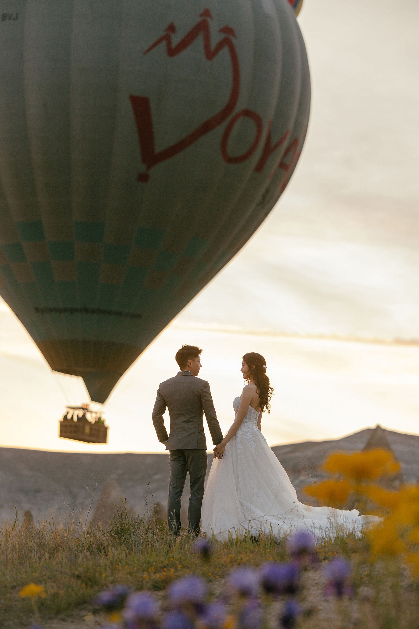 Cappadocia Pre-Wedding Photoshoot | Love Valley, Horse Ranch, Slot Canyons & Pigeon Valley at Love Valley pre-wedding photo