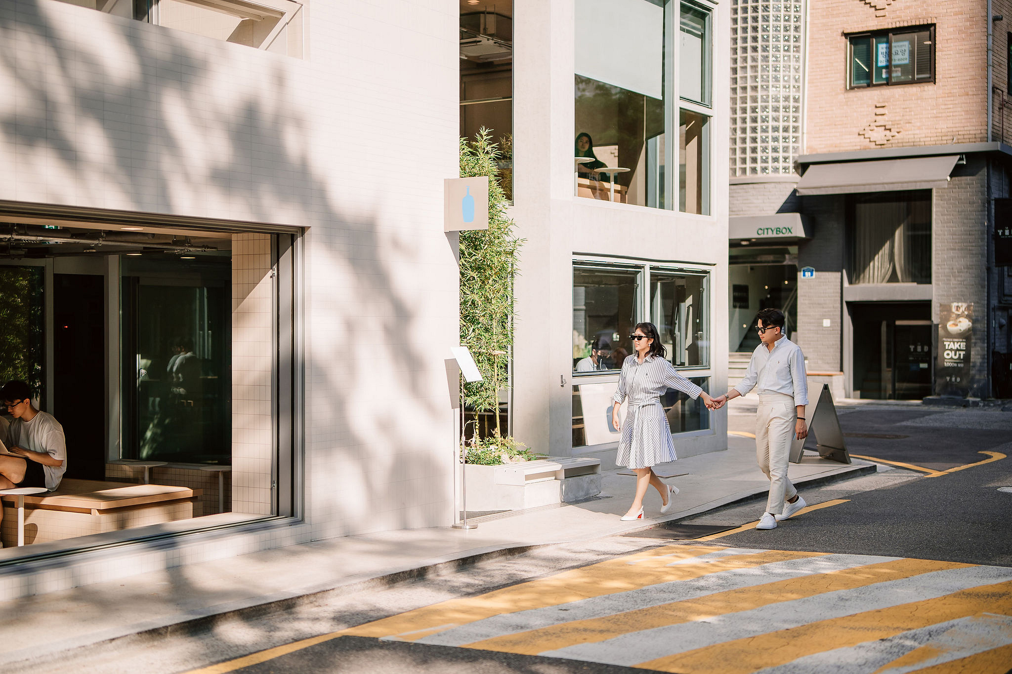 Seoul Pre-Wedding Photoshoot | Haneul Park, Yonsei University & Yeonnam-dong at Yeonnam-dong pre-wedding photo
