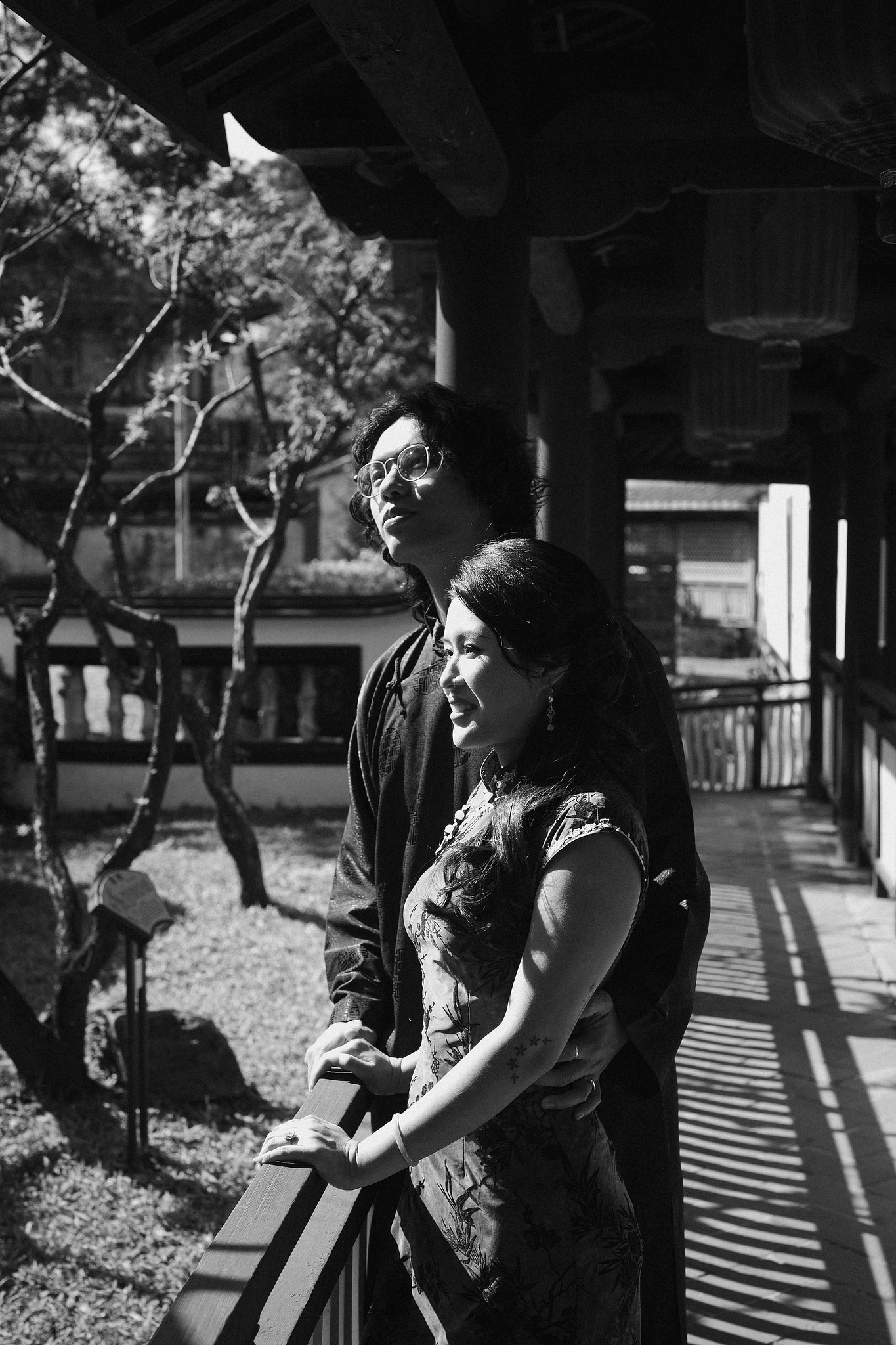 Taiwan Pre-Wedding Photoshoot | Lin Family Mansion, Dadaocheng & Yangmingshan at Lin Family Mansion pre-wedding photo