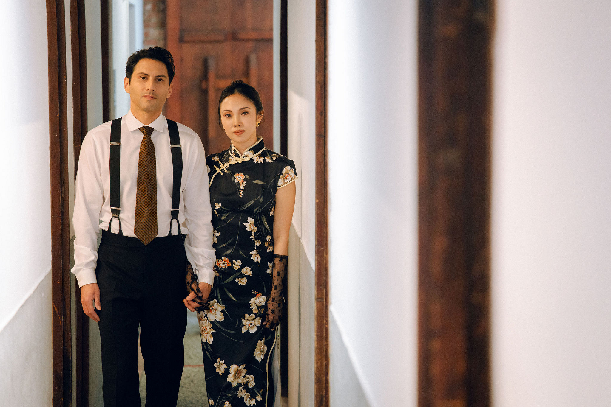 Taiwan Pre-Wedding Photoshoot | Bopiliao Historical Block, Nanya Rocks, Jinguashi & Jiufen at Bopiliao Historical Block pre-wedding photo
