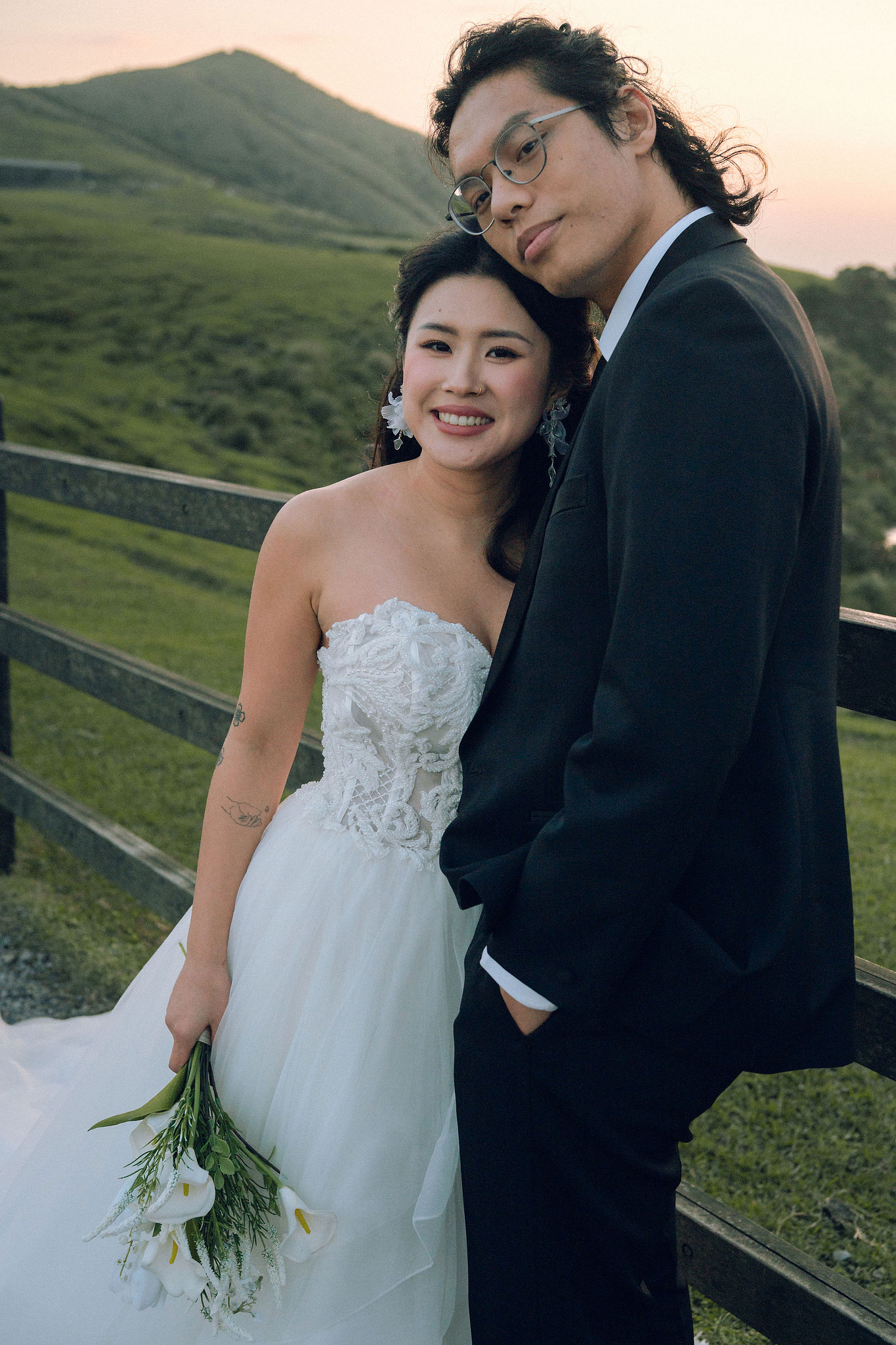 Taiwan Pre-Wedding Photoshoot | Lin Family Mansion, Dadaocheng & Yangmingshan at Yangmingshan pre-wedding photo