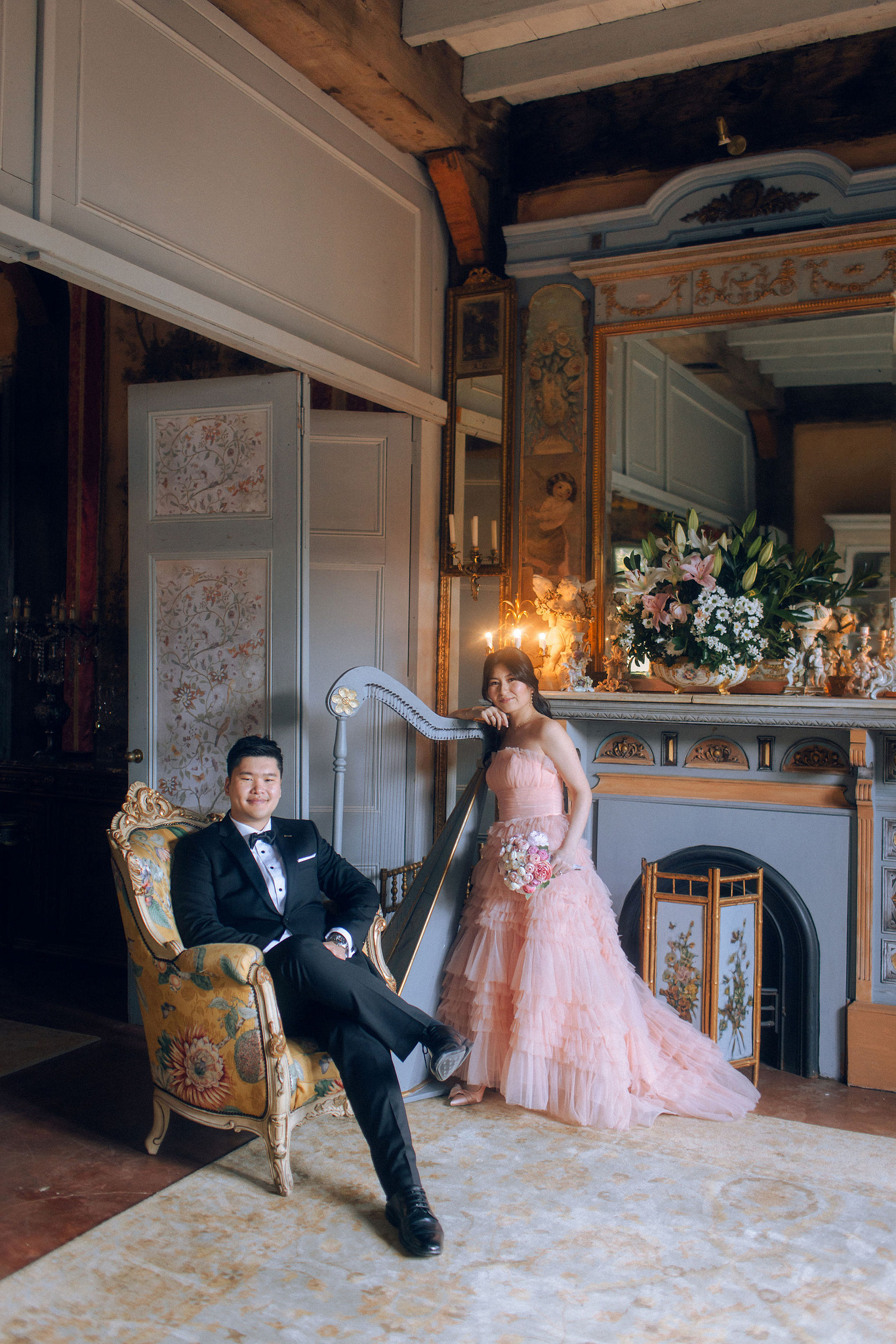 Melbourne Pre-Wedding Photoshoot | Mont Du Soleil, St Patrick Cathedral, The Parliament House & Prince Bridge at Mont Du Soleil pre-wedding photo