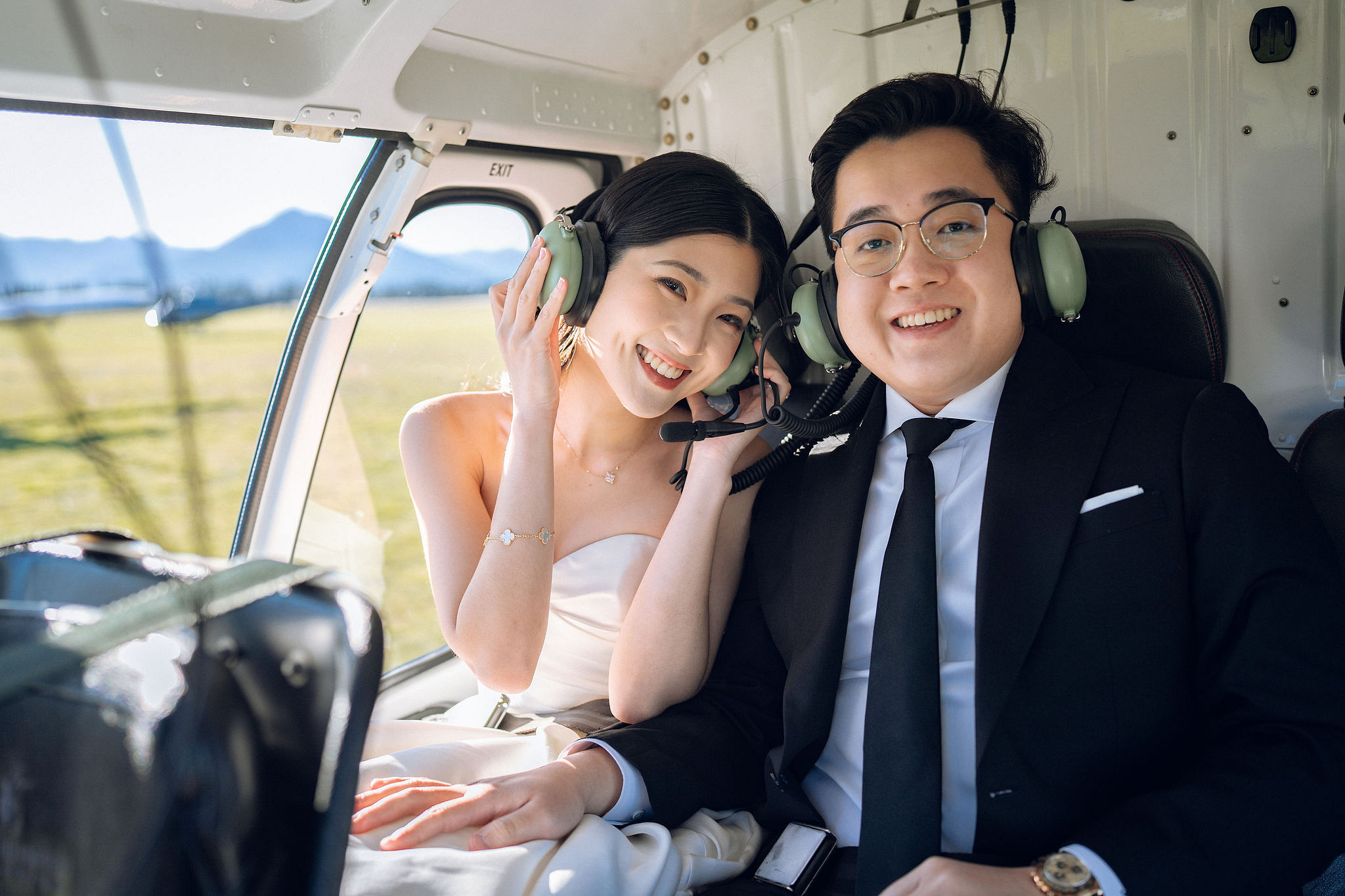 New Zealand Pre-Wedding Photoshoot | Arrowtown, Isobel Glacier, Alpaca Farm, Lake Tekapo & Mount Cook National Park at Isobel Glacier pre-wedding photo