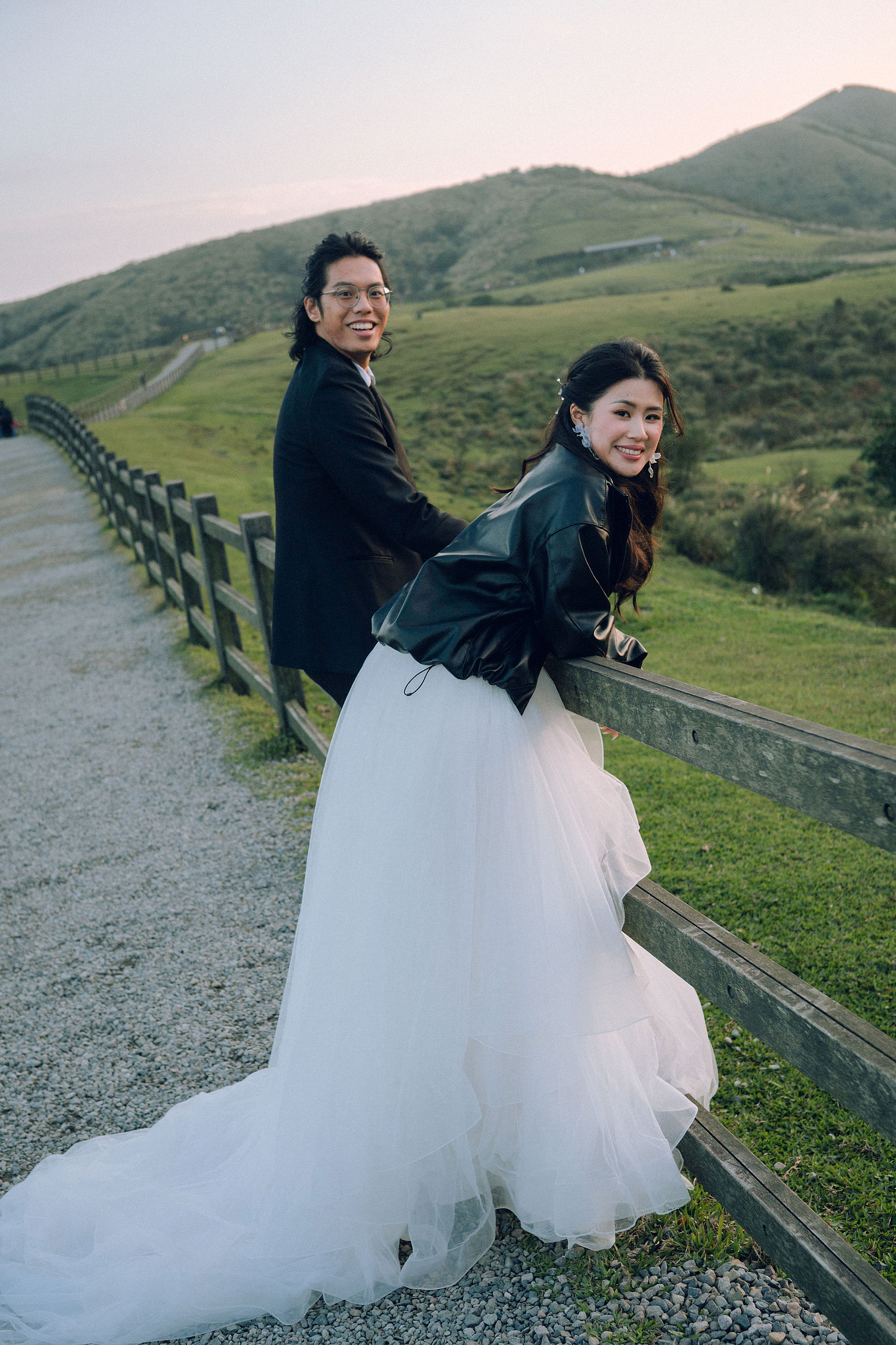Taiwan Pre-Wedding Photoshoot | Lin Family Mansion, Dadaocheng & Yangmingshan at Yangmingshan pre-wedding photo