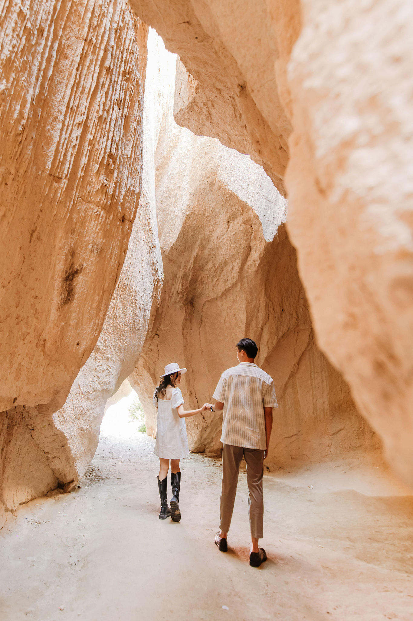 Cappadocia Pre-Wedding Photoshoot | Love Valley, Rooftop Terrace, Horse Ranch & Canyon at Canyon pre-wedding photo