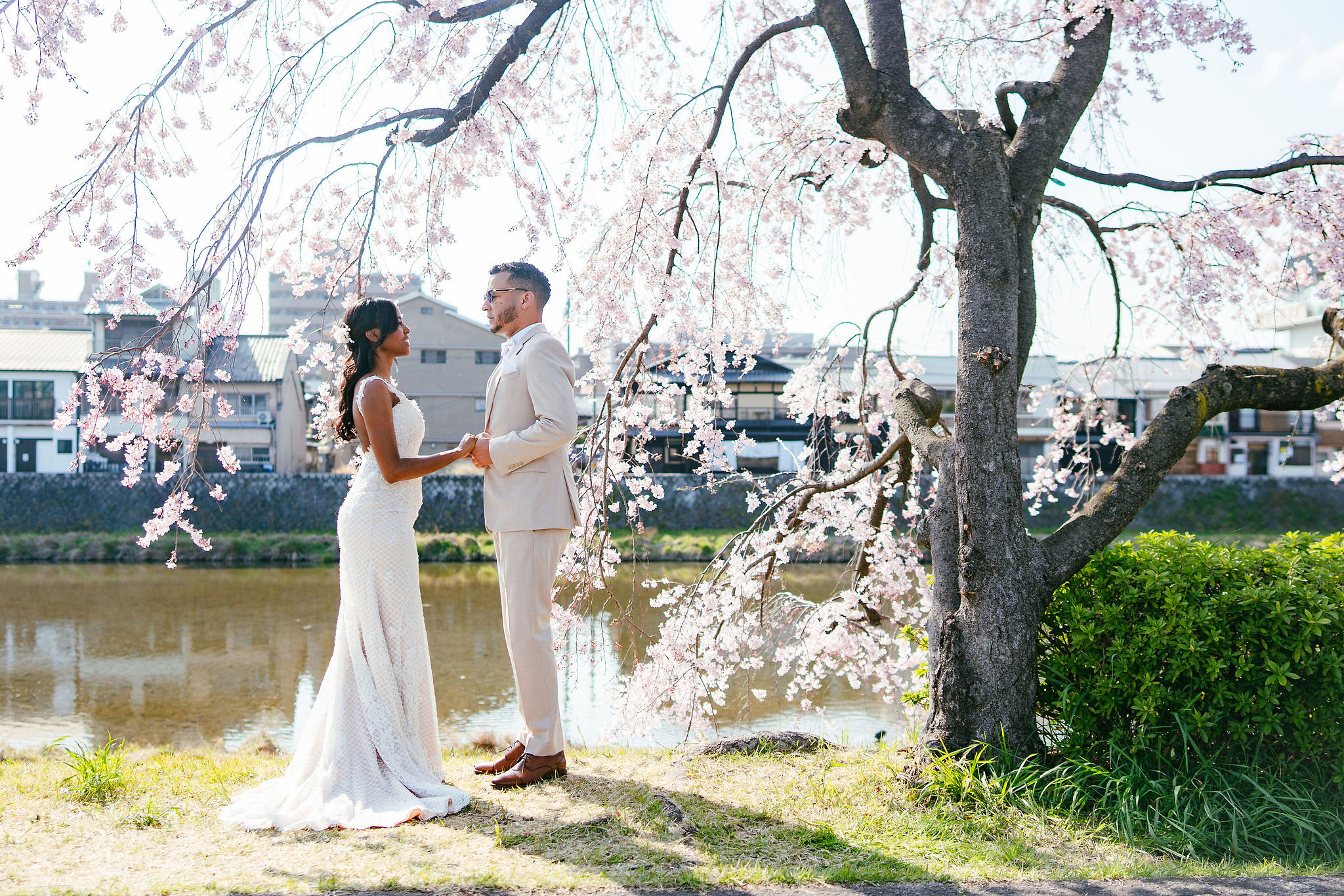 Kyoto Post-Wedding Photoshoot | Gion, Nara Deer Park & Mt. Wakakusa at Nara Deer Park pre-wedding photo