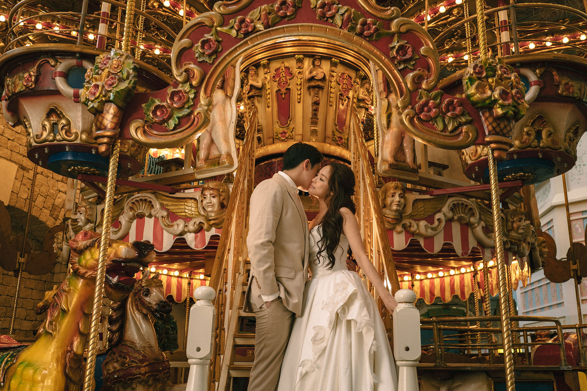 Hokkaido Pre-Wedding Photoshoot | Birch Forest, Rusutsu Resort & Hirafu Village at Rusutsu Resort pre-wedding photo