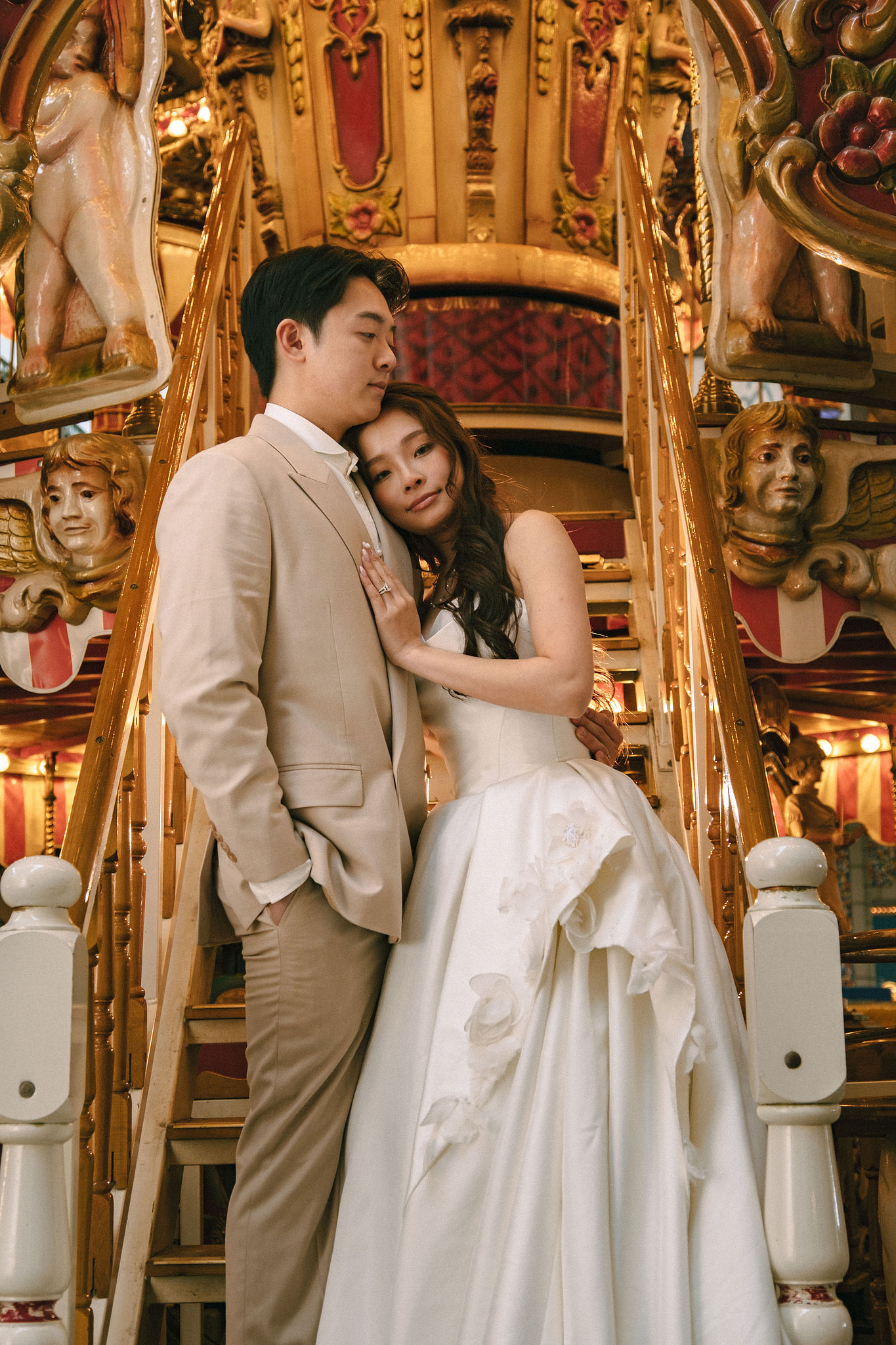 Hokkaido Pre-Wedding Photoshoot | Birch Forest, Rusutsu Resort & Hirafu Village at Rusutsu Resort pre-wedding photo