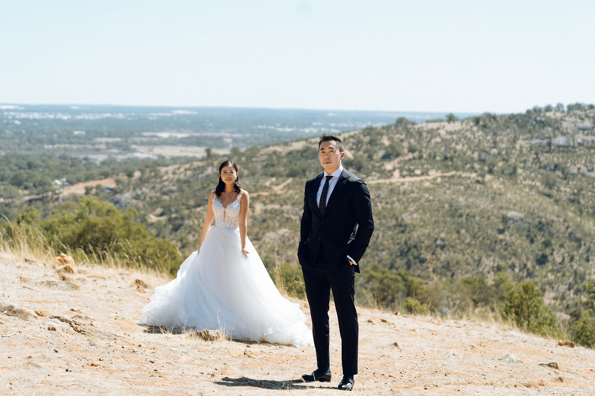 Perth Pre-Wedding Photoshoot | Bell Rapids, Lancelin & Trigg Beach at Bell Rapids pre-wedding photo