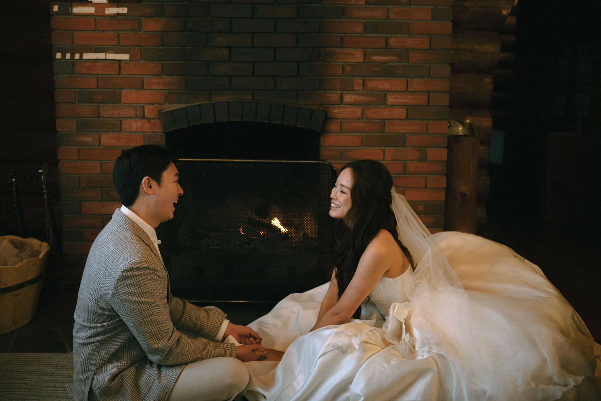 Hokkaido Pre-Wedding Photoshoot | Birch Forest, Rusutsu Resort & Hirafu Village at Rusutsu Resort pre-wedding photo