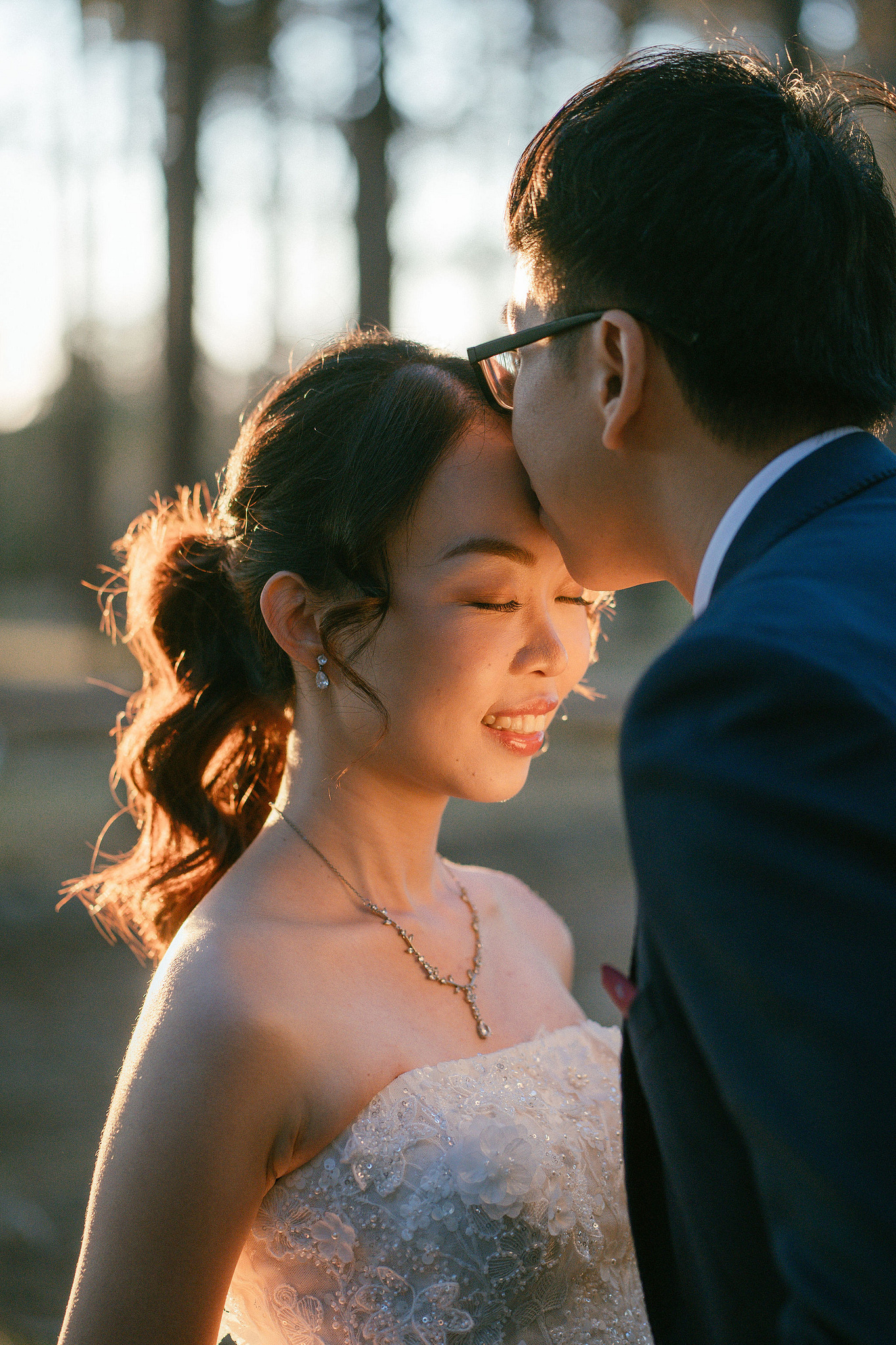 Perth Pre-Wedding Photoshoot | State Buildings & Wanneroo Pines at Wanneroo Pines pre-wedding photo