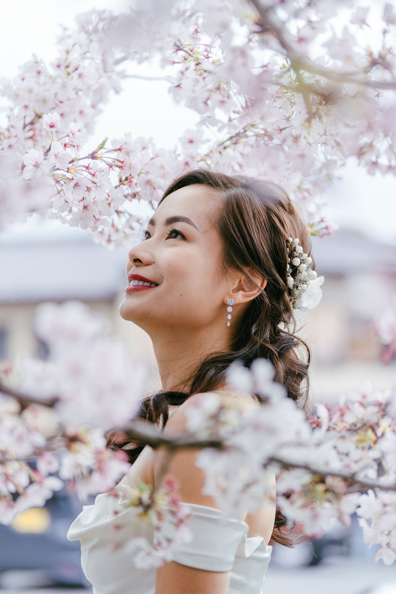 Kyoto Pre-Wedding Photoshoot | Gion Canal, Ninenzaka & Mount Wakakusa at Ninenzaka & Yasaka Pagoda pre-wedding photo