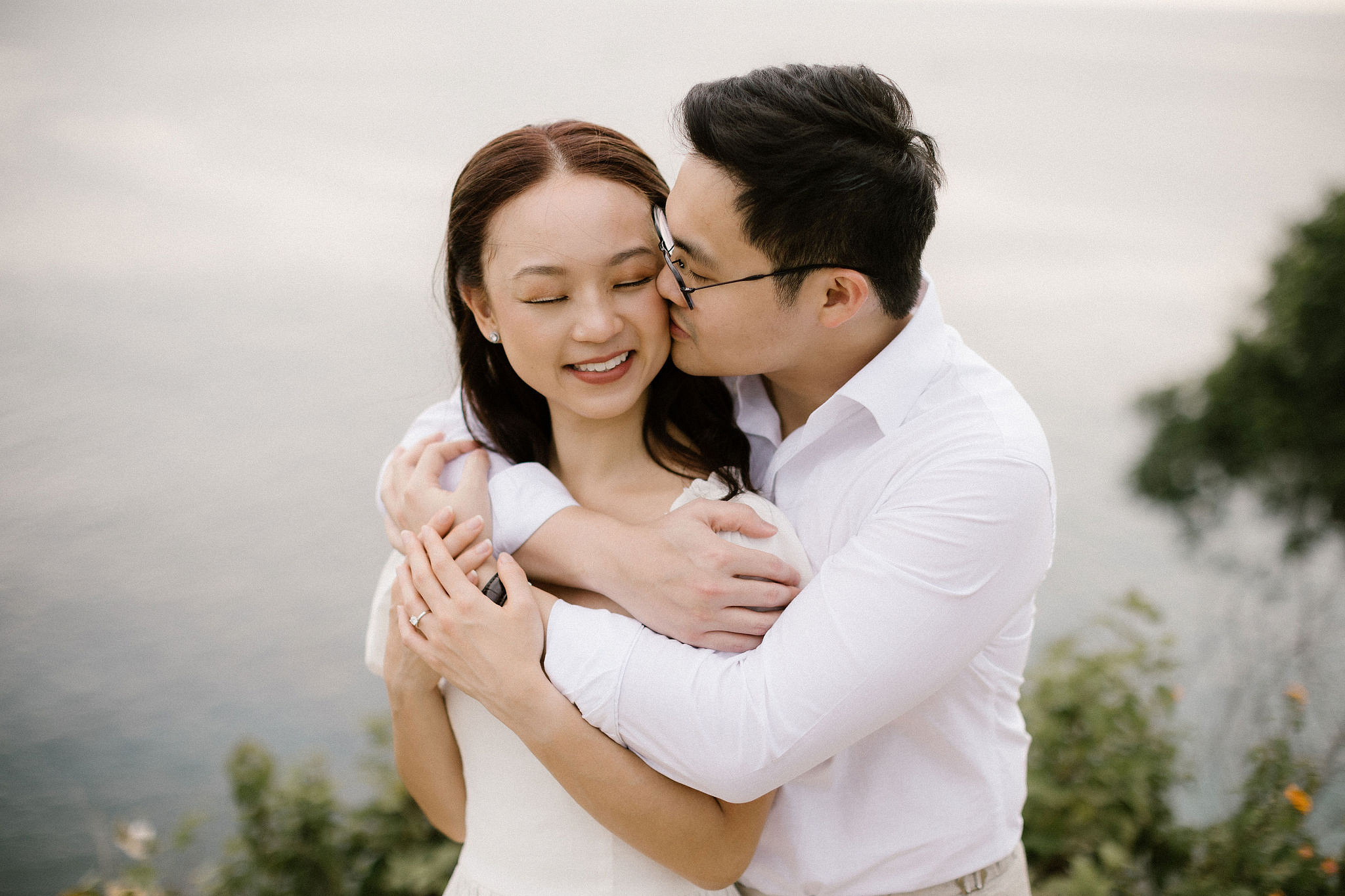 Bali Pre-Wedding Photoshoot | Pinggan Village, Lava Fields, Twin Cliff Valley & Beach at Beach pre-wedding photo