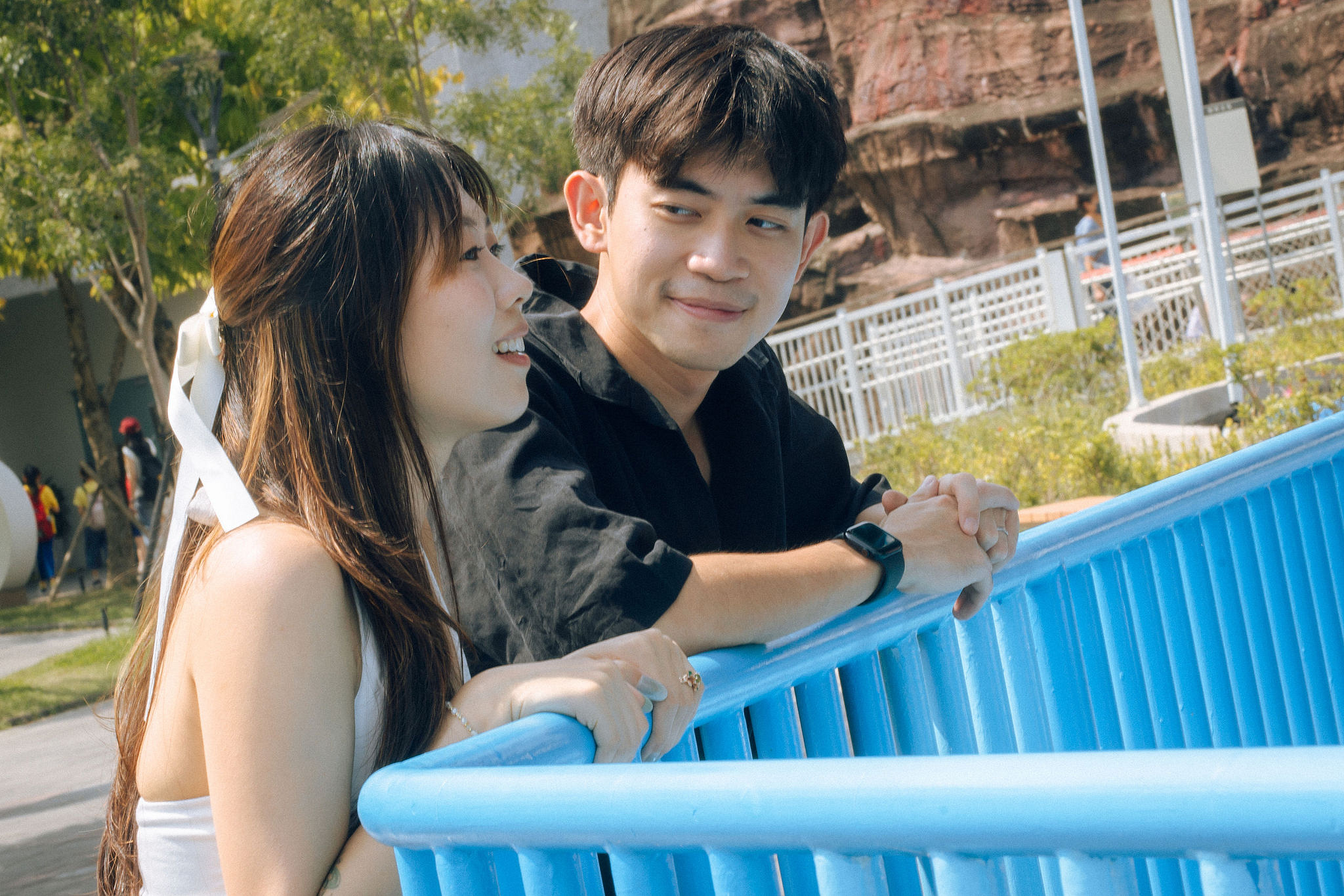 Taiwan Pre-Wedding Photoshoot | Dadaocheng & Children's Amusement Park at Children's Amusement Park pre-wedding photo