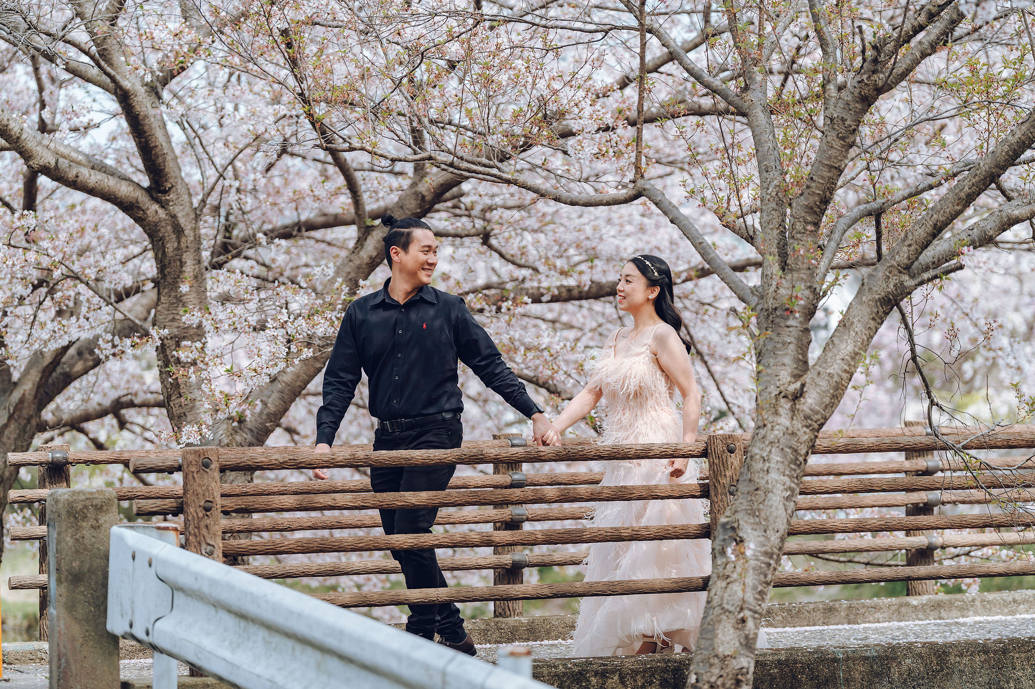 Kyoto Pre-Wedding Photoshoot | Historic Higashiyama Streets, Keage Incline & Nara Park at Keage Incline & Kamo Riverbanks pre-wedding photo