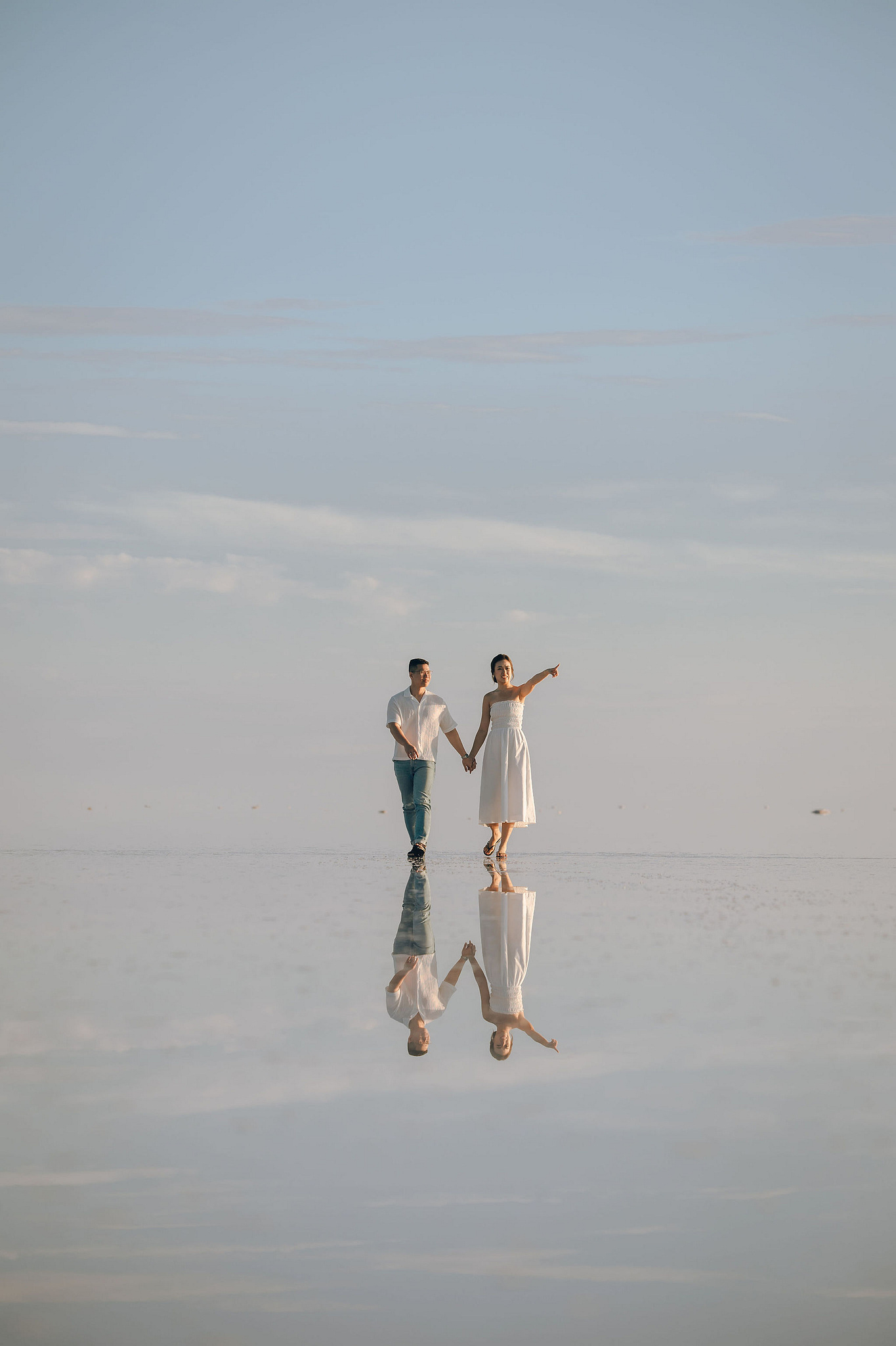 Cappadocia Pre-Wedding Photoshoot | Love Valley, Canyon, Lunar Cappadocian Hotel & Lake Tuz at Salt Lake pre-wedding photo