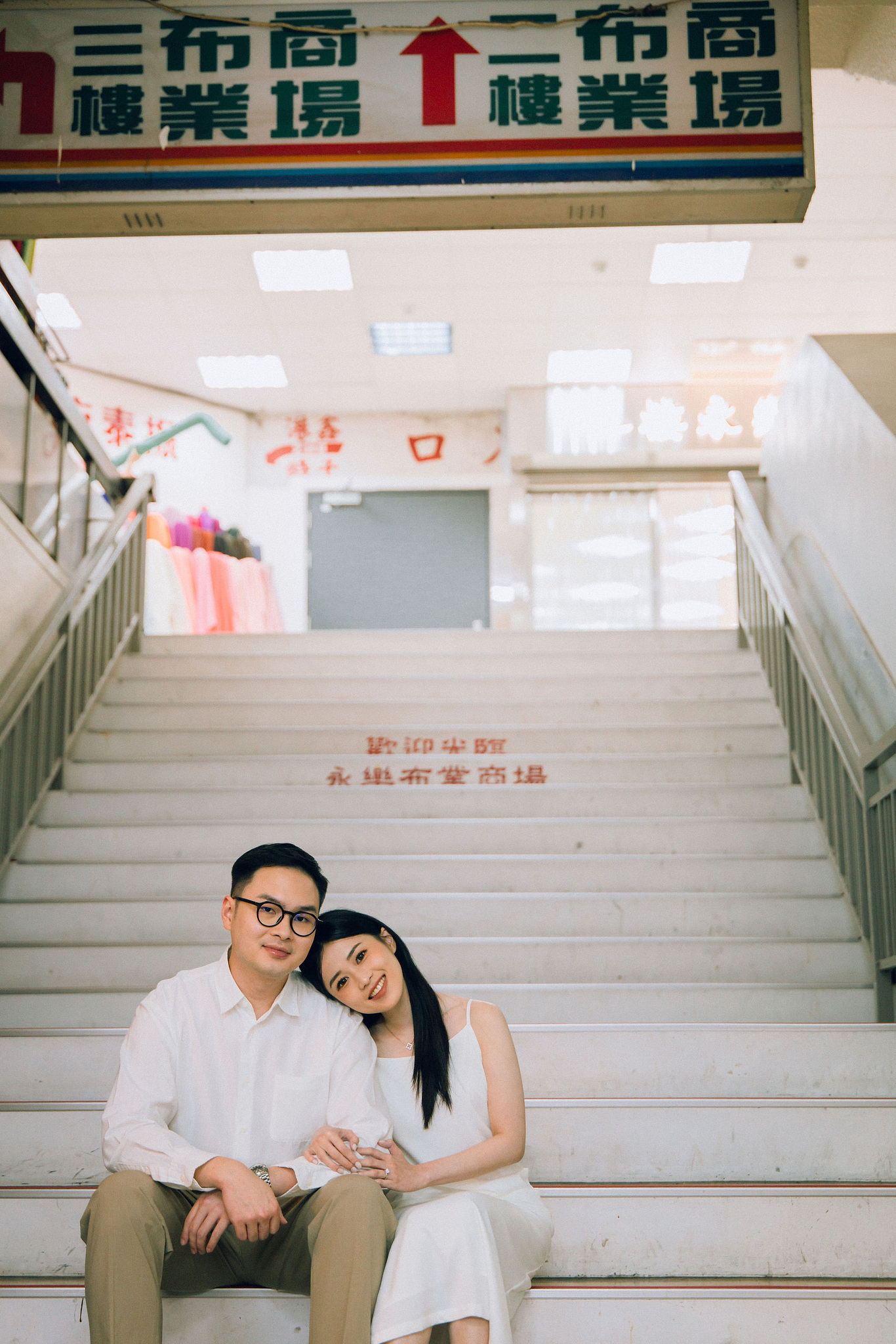 Taiwan Pre-Wedding Photoshoot | Dadaocheng, Shifen & Jiufen at Da Dao Cheng pre-wedding photo