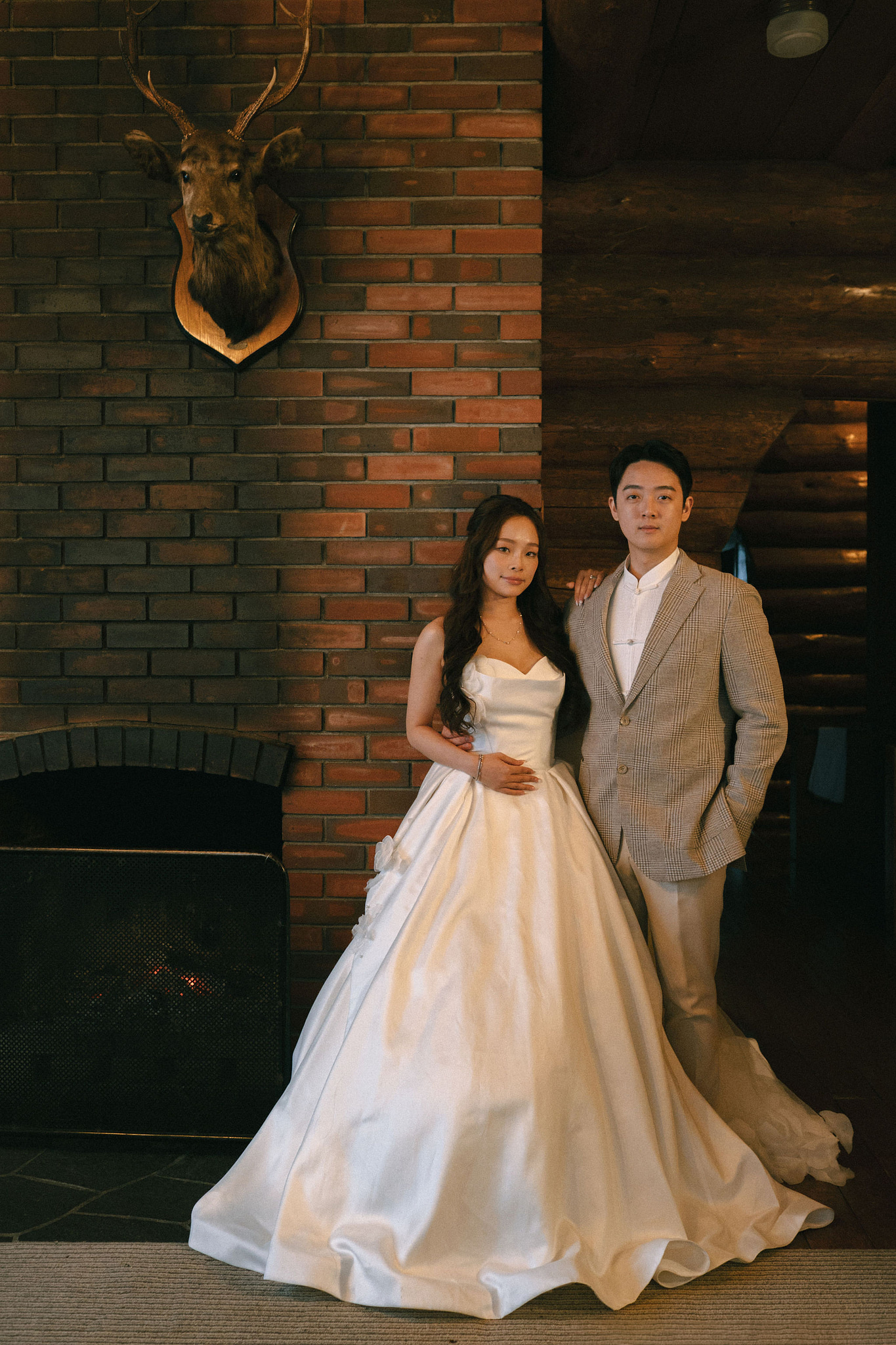 Hokkaido Pre-Wedding Photoshoot | Birch Forest, Rusutsu Resort & Hirafu Village at Rusutsu Resort pre-wedding photo
