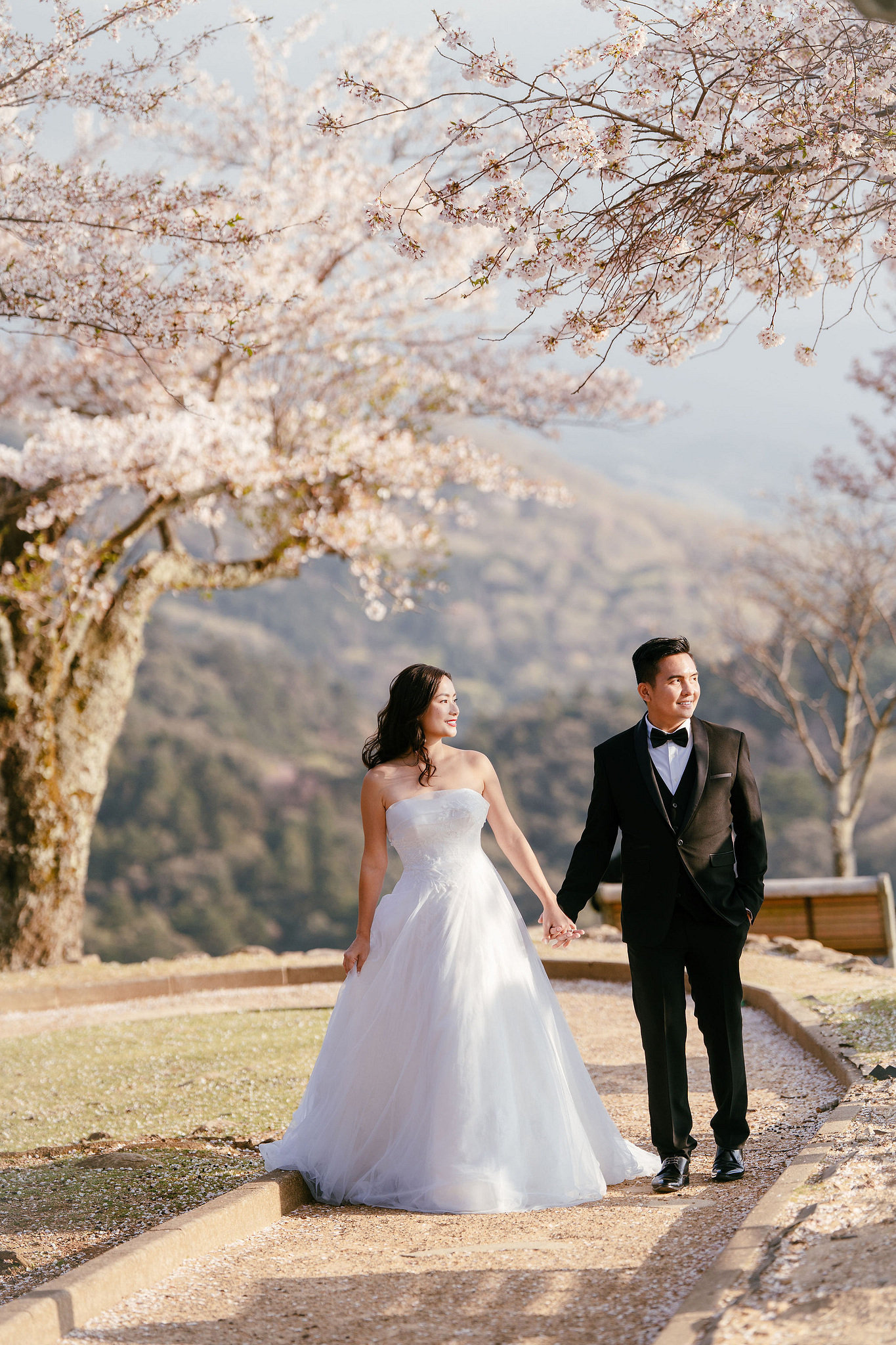 Kyoto Pre-Wedding Photoshoot | Gion Canal, Ninenzaka & Mount Wakakusa at Mount Wakakusa, Nara pre-wedding photo
