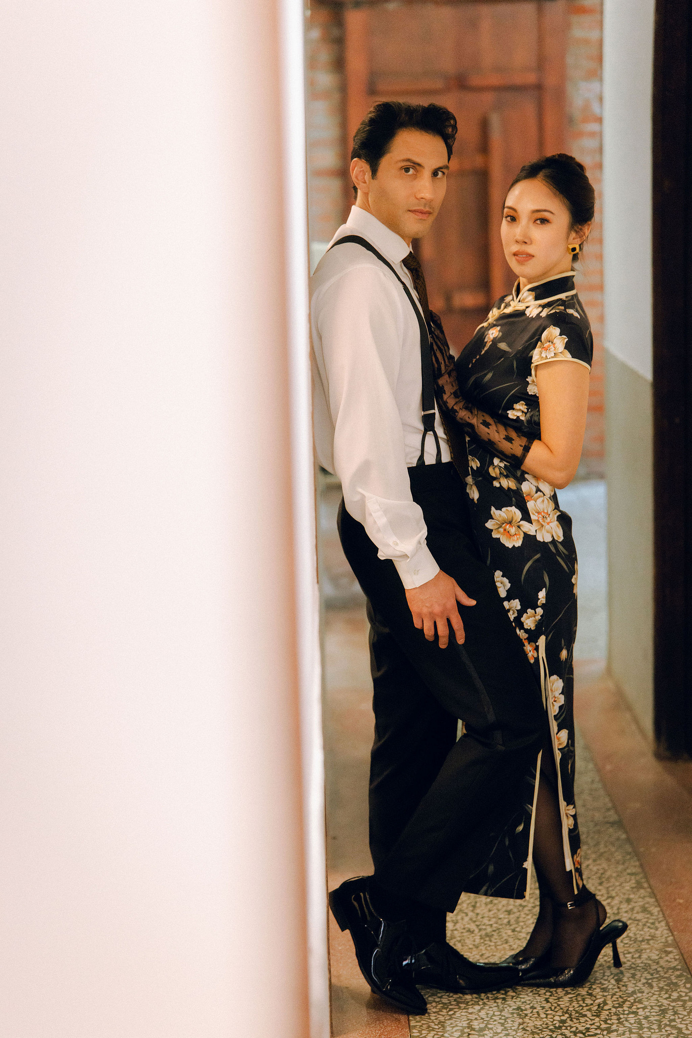 Taiwan Pre-Wedding Photoshoot | Bopiliao Historical Block, Nanya Rocks, Jinguashi & Jiufen at Bopiliao Historical Block pre-wedding photo