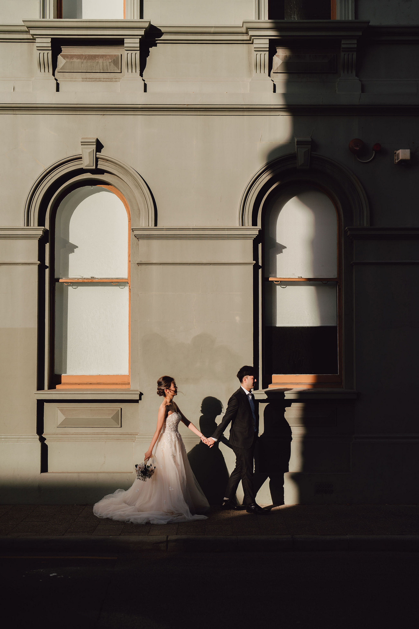 Perth Pre-Wedding Photoshoot | Fremantle, Lancelin, UWA & Coogee Beach at Fremantle pre-wedding photo