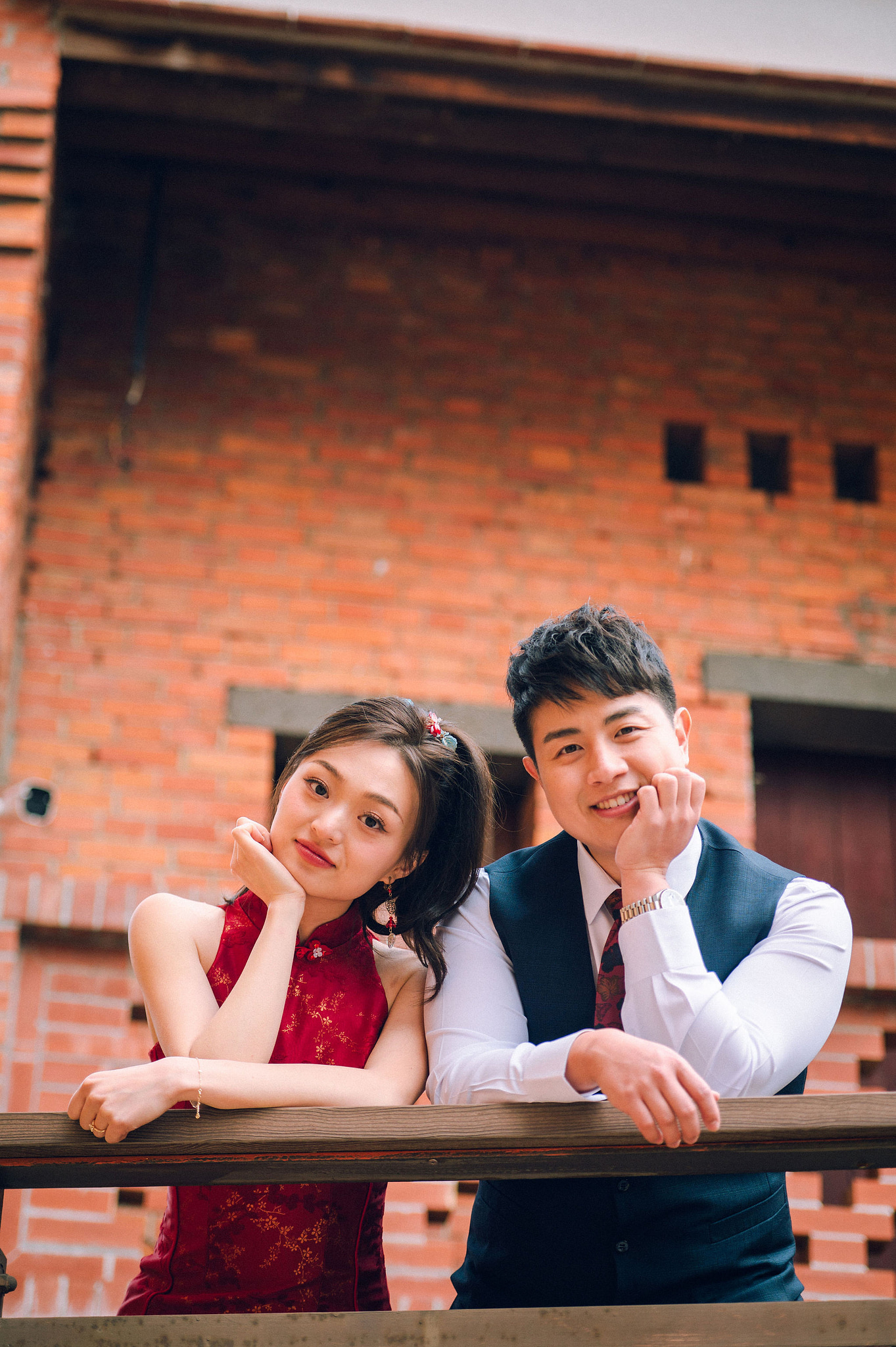 Taiwan Pre-Wedding Photoshoot | Dadaocheng, Nanjing Road & Huaxi Street at Nanjing Road pre-wedding photo