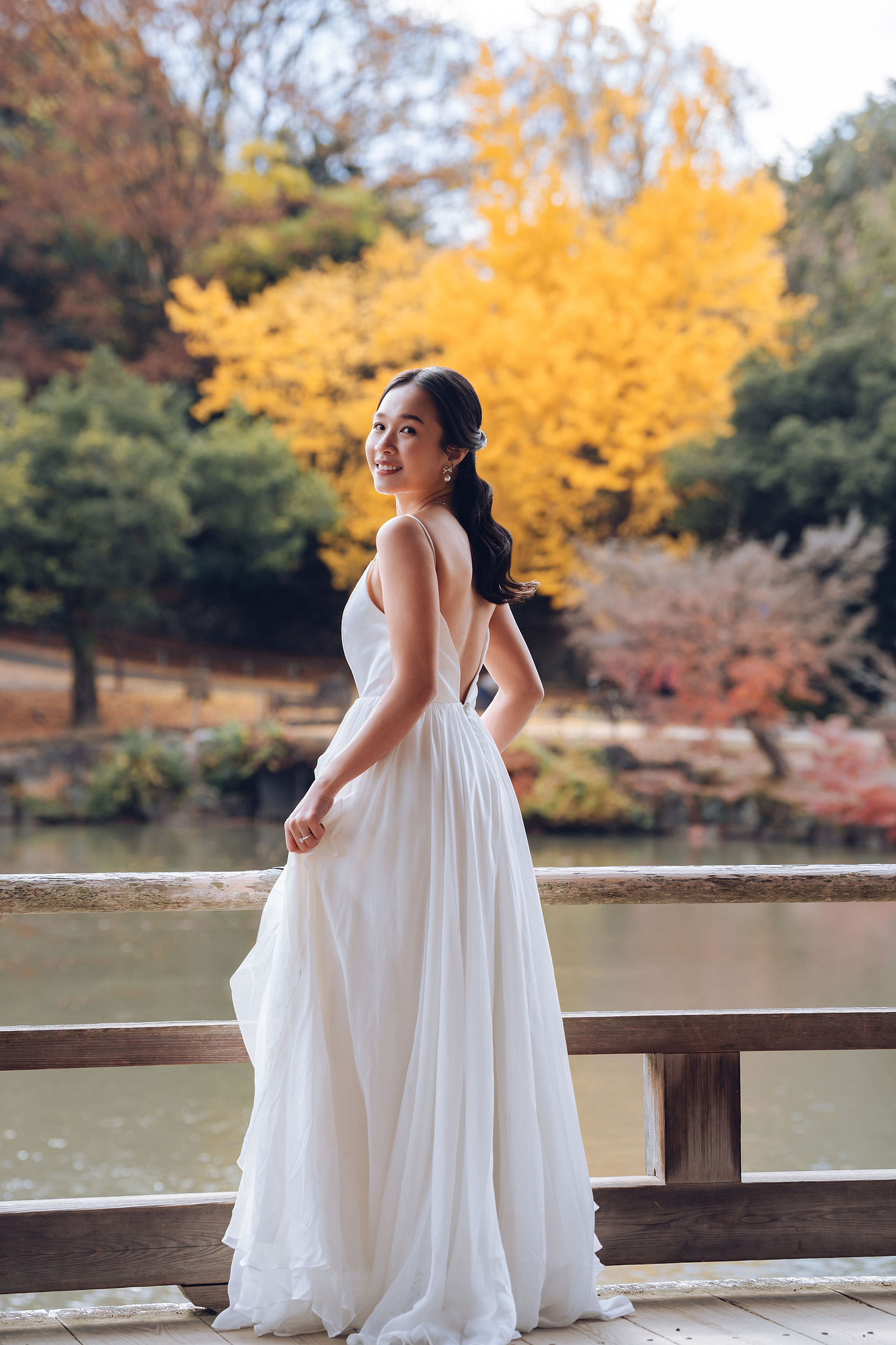 Kyoto Pre-Wedding Photoshoot | Historic Pagoda Streets & Nara Grasslands at Historic Kyoto Streets & Pagoda pre-wedding photo