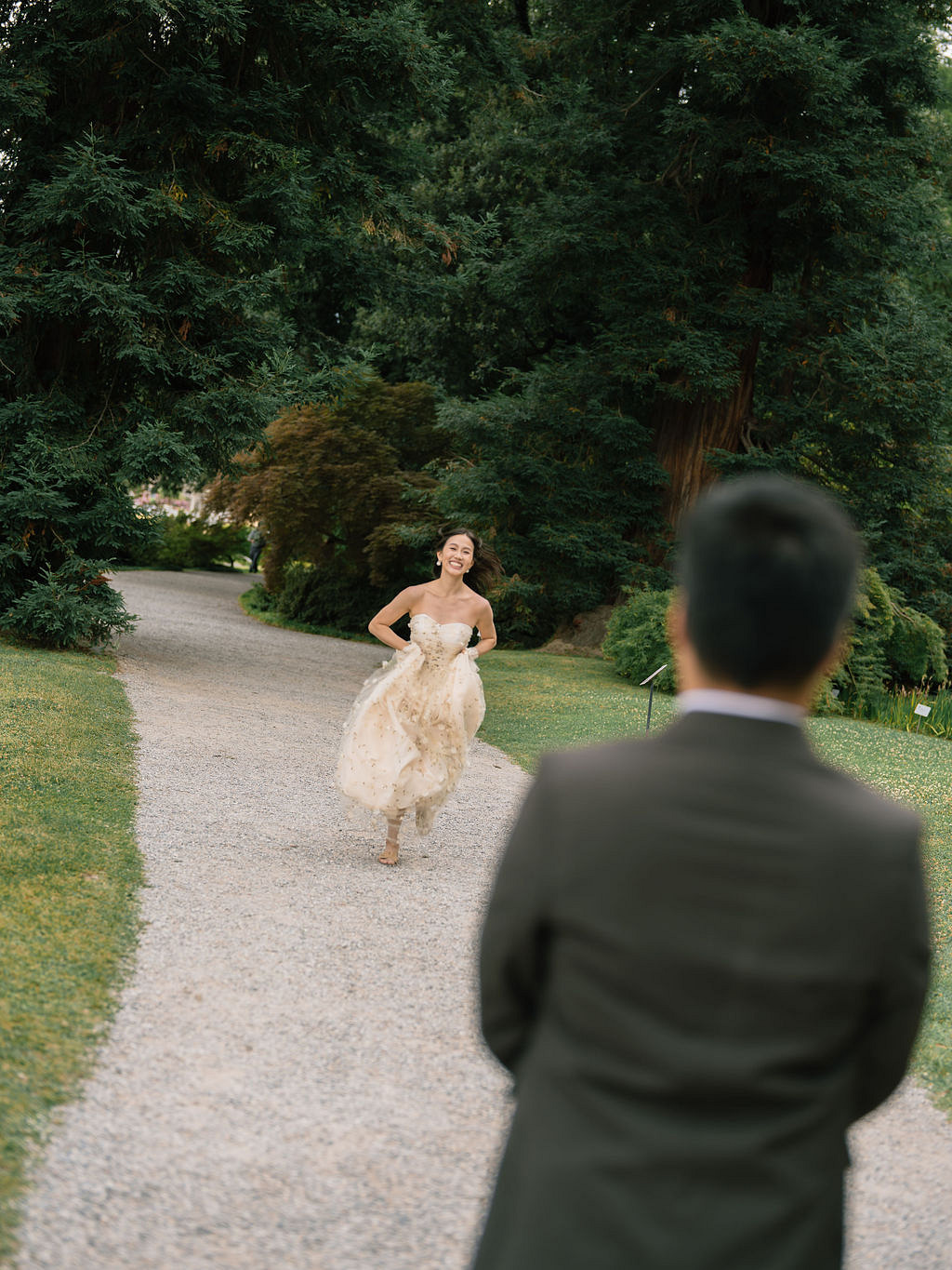Lake Como Pre-Wedding Photoshoot | Bellagio, Lake Como & Villa Melzi Gardens at Villa Melzi Gardens pre-wedding photo