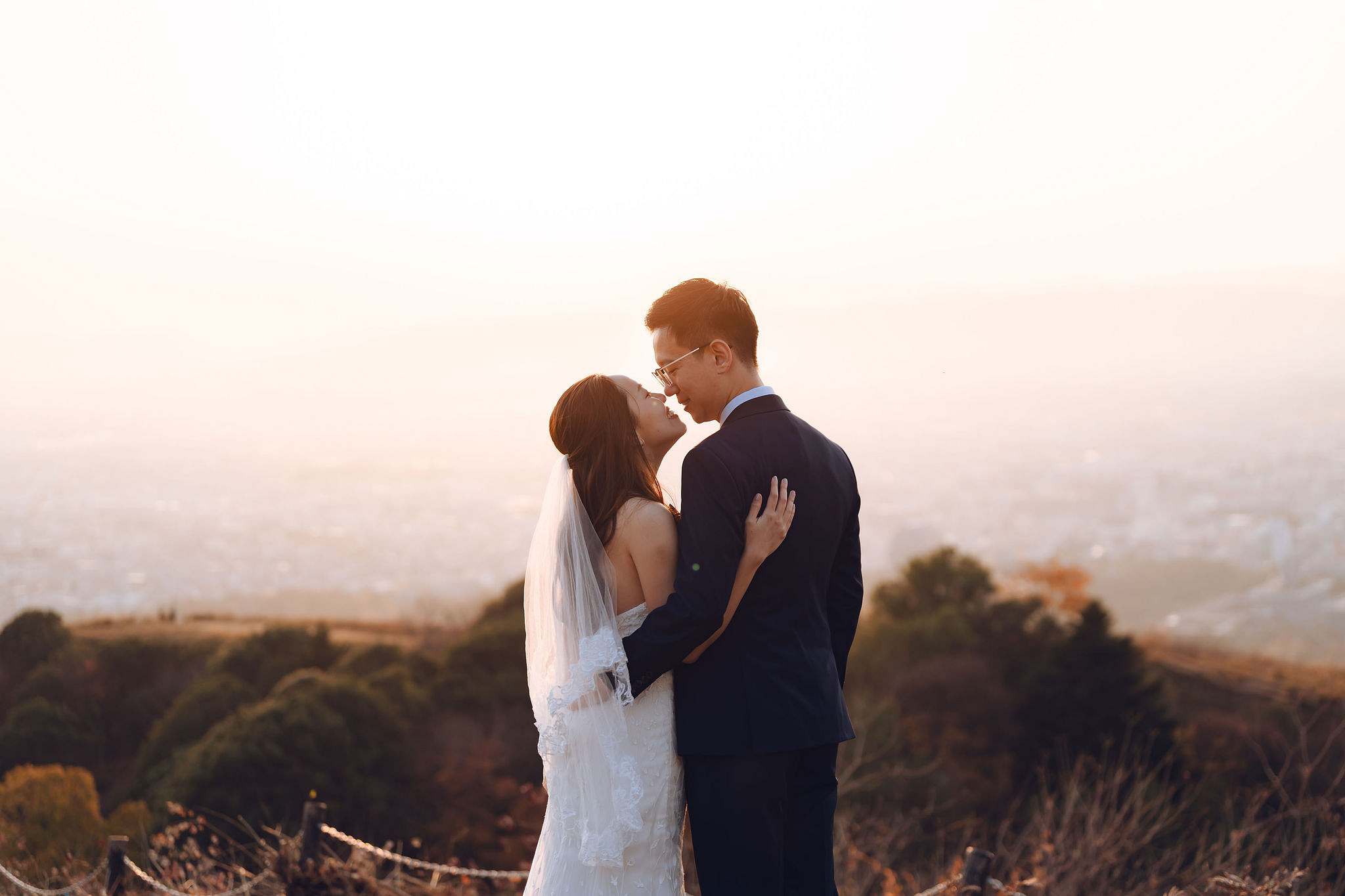 Kyoto Pre-Wedding Photoshoot | Kamo River, Nara Deer Park & Mt. Wakakusa at Mt. Wakakusa pre-wedding photo