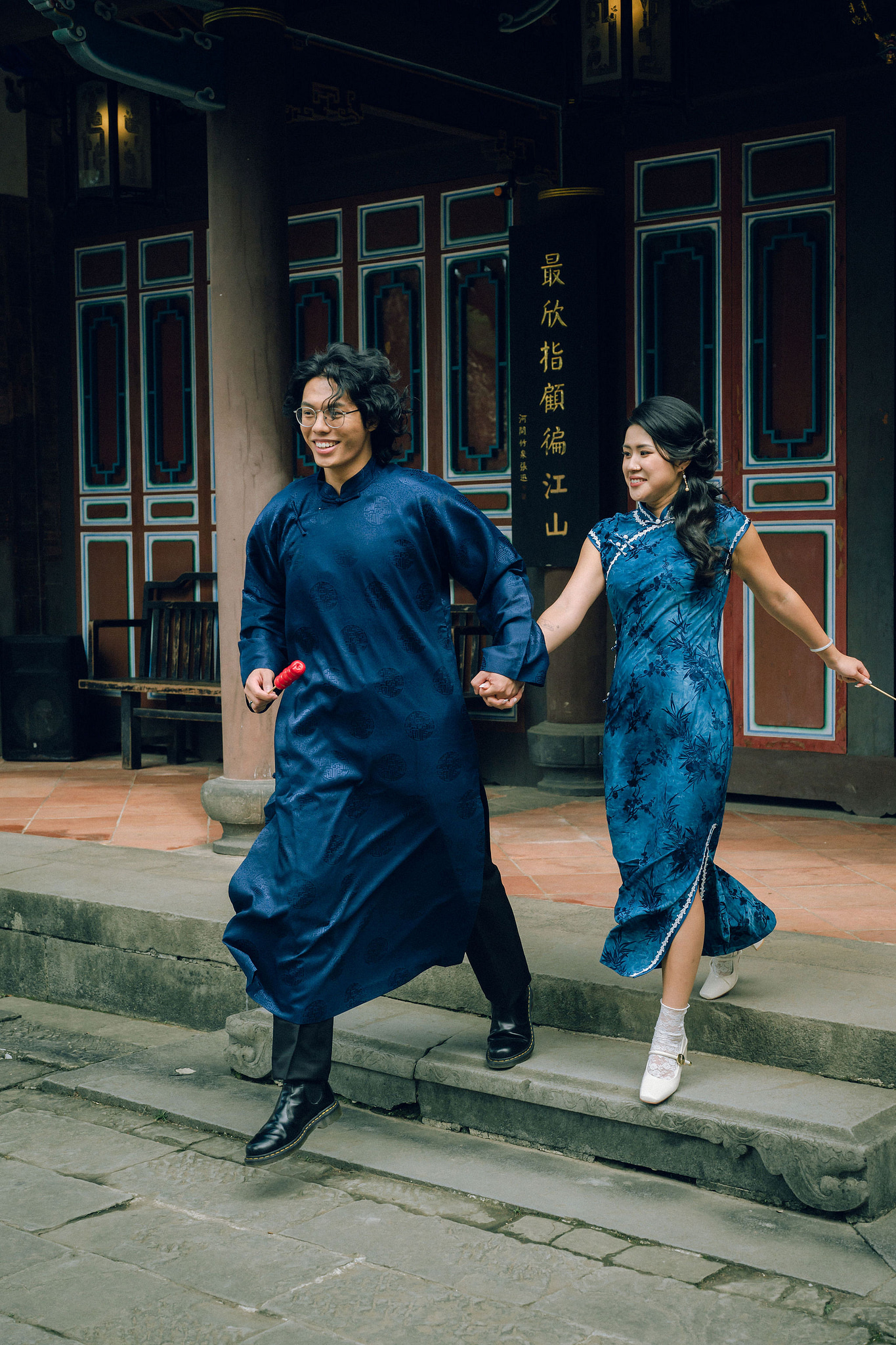 Taiwan Pre-Wedding Photoshoot | Lin Family Mansion, Dadaocheng & Yangmingshan at Lin Family Mansion pre-wedding photo