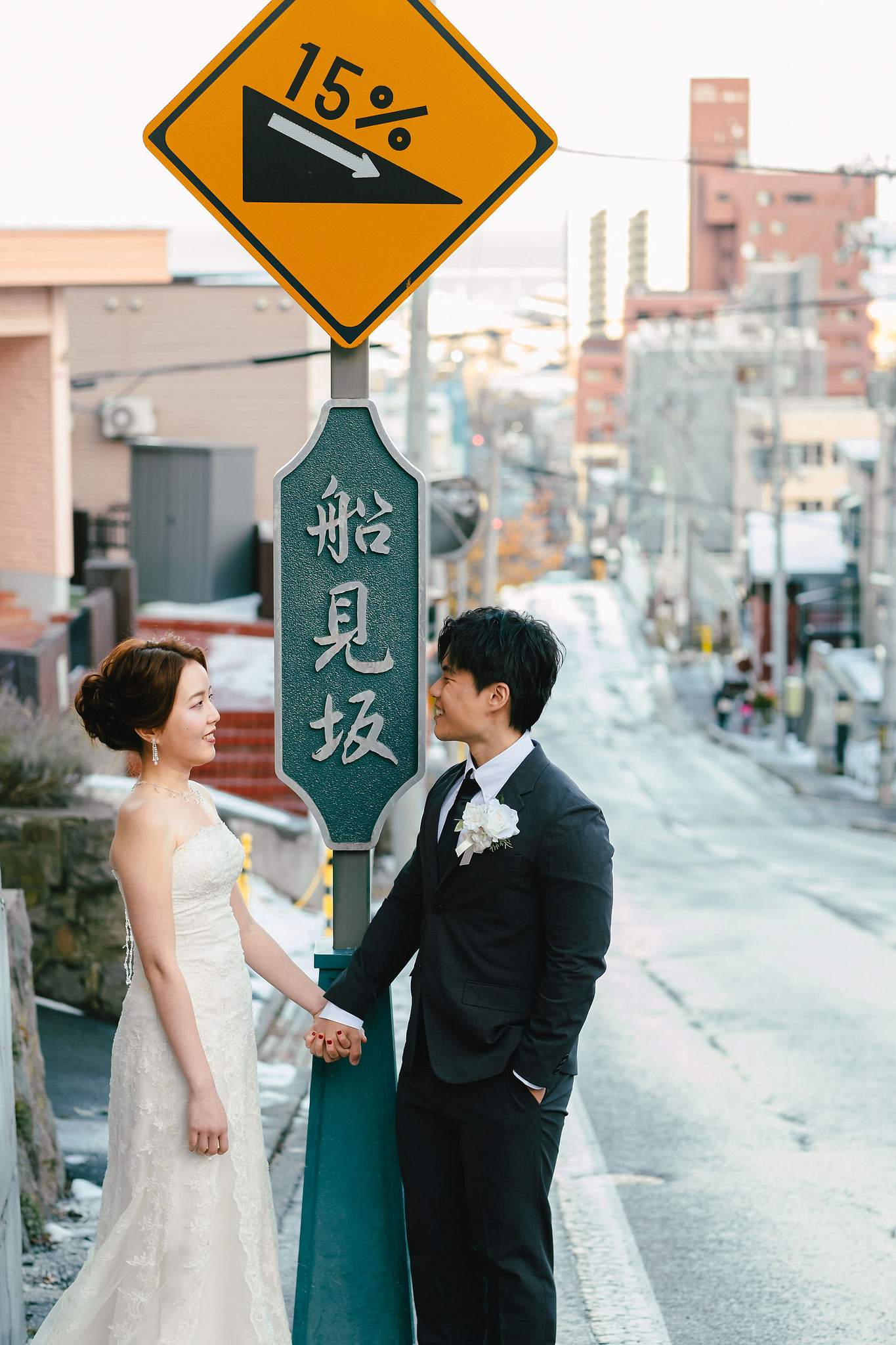 Hokkaido Pre-Wedding Photoshoot | Nakajima Park & Otaru City at Nakajima Park & Otaru City pre-wedding photo