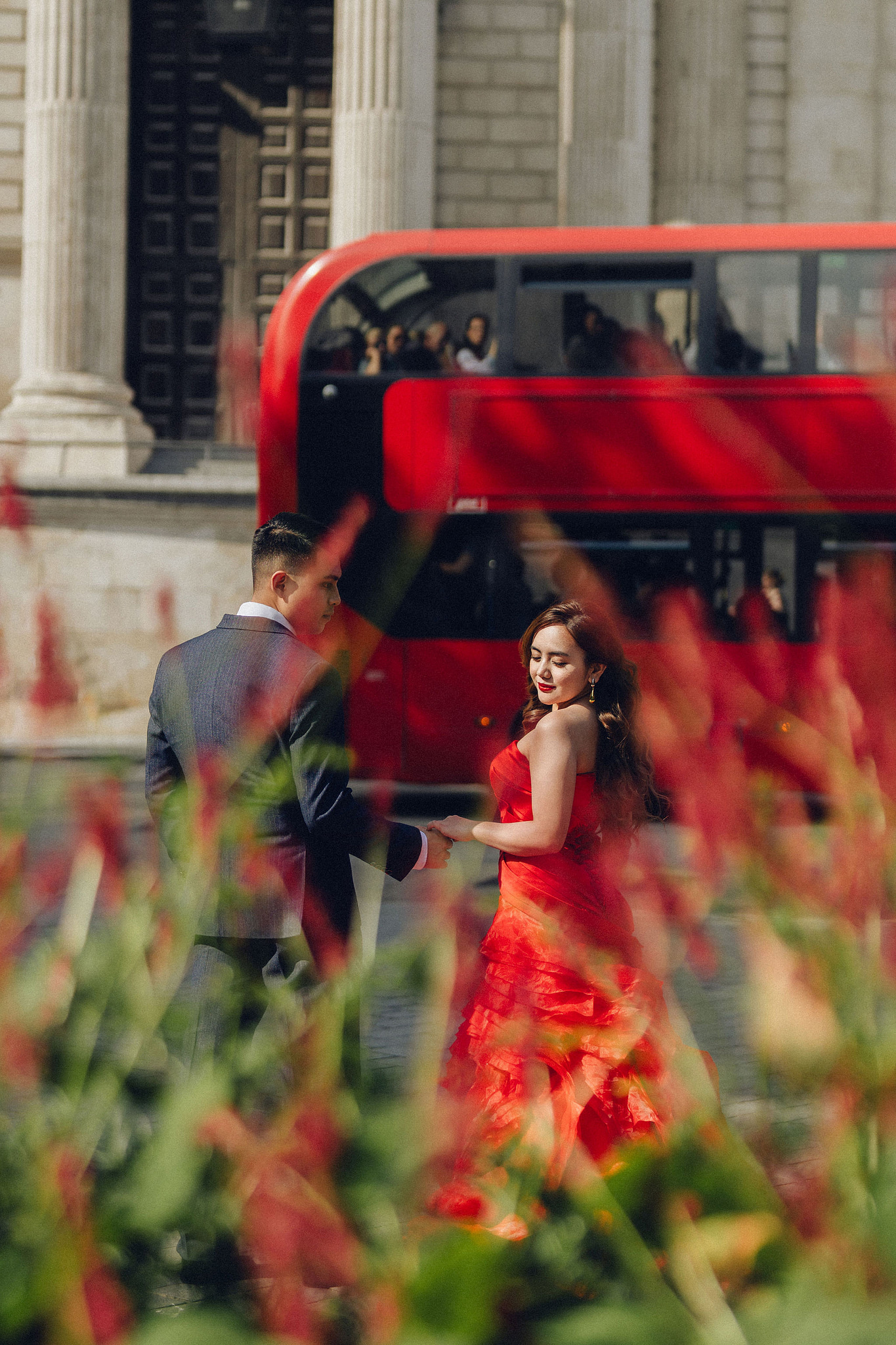 London Pre-Wedding Photoshoot | Westminster, St. Paul’s Cathedral & London Streets at St. Paul’s Cathedral pre-wedding photo