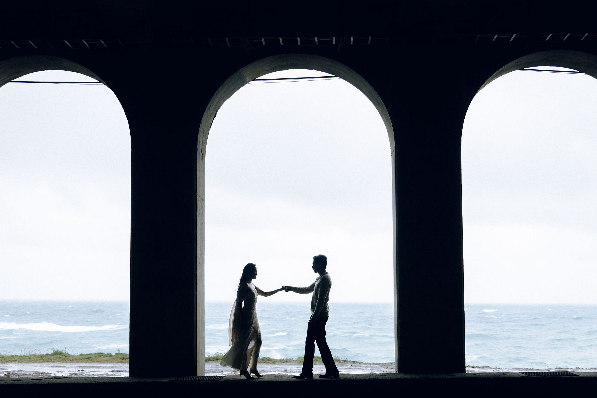 Taiwan Pre-Wedding Photoshoot | Bopiliao Historical Block, Nanya Rocks, Jinguashi & Jiufen at Nanya Rocks & Jinguashi pre-wedding photo