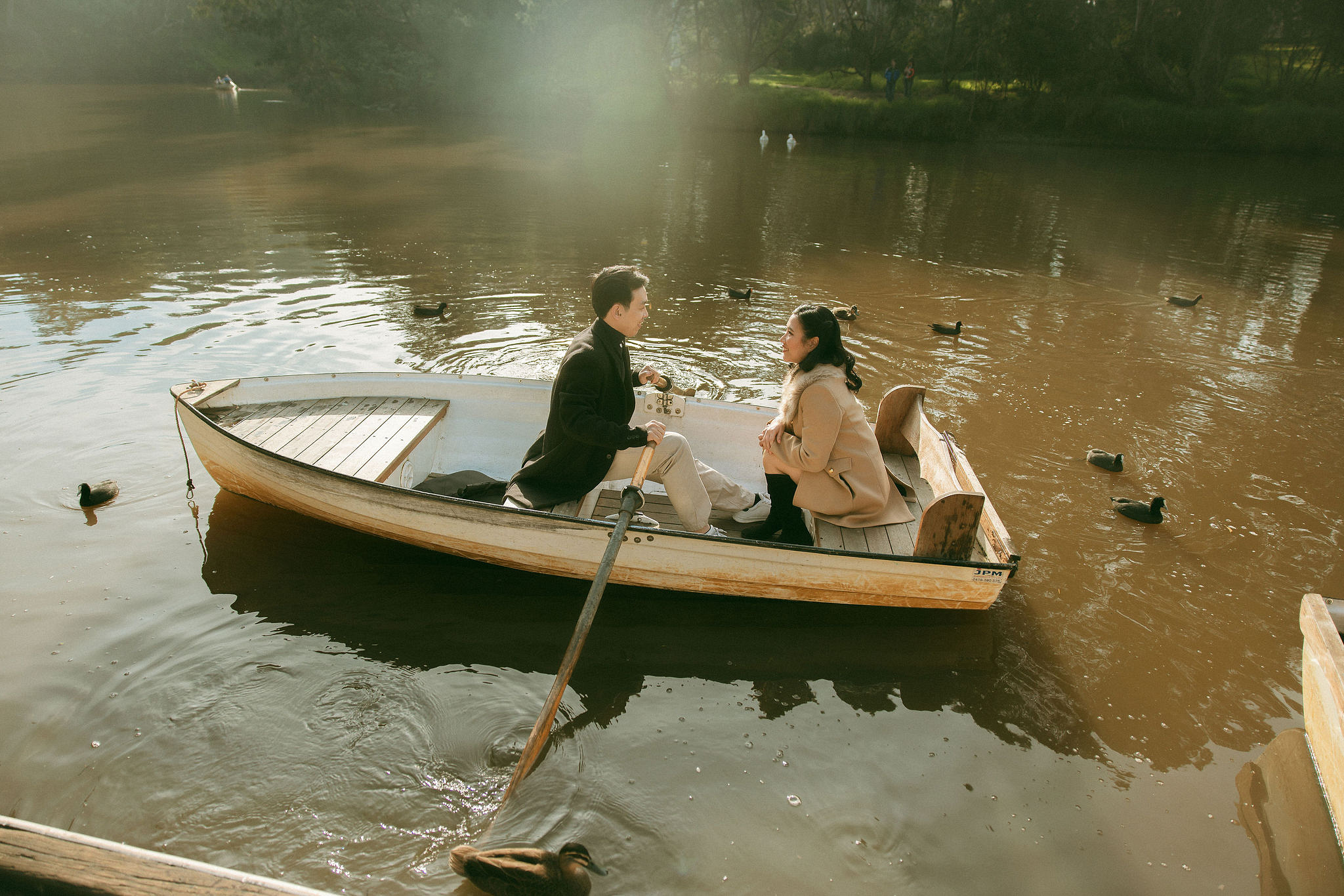 Melbourne Pre-Wedding Photoshoot | Gum Gully Farm, Studley Park & Carlton Gardens at Studley Park pre-wedding photo